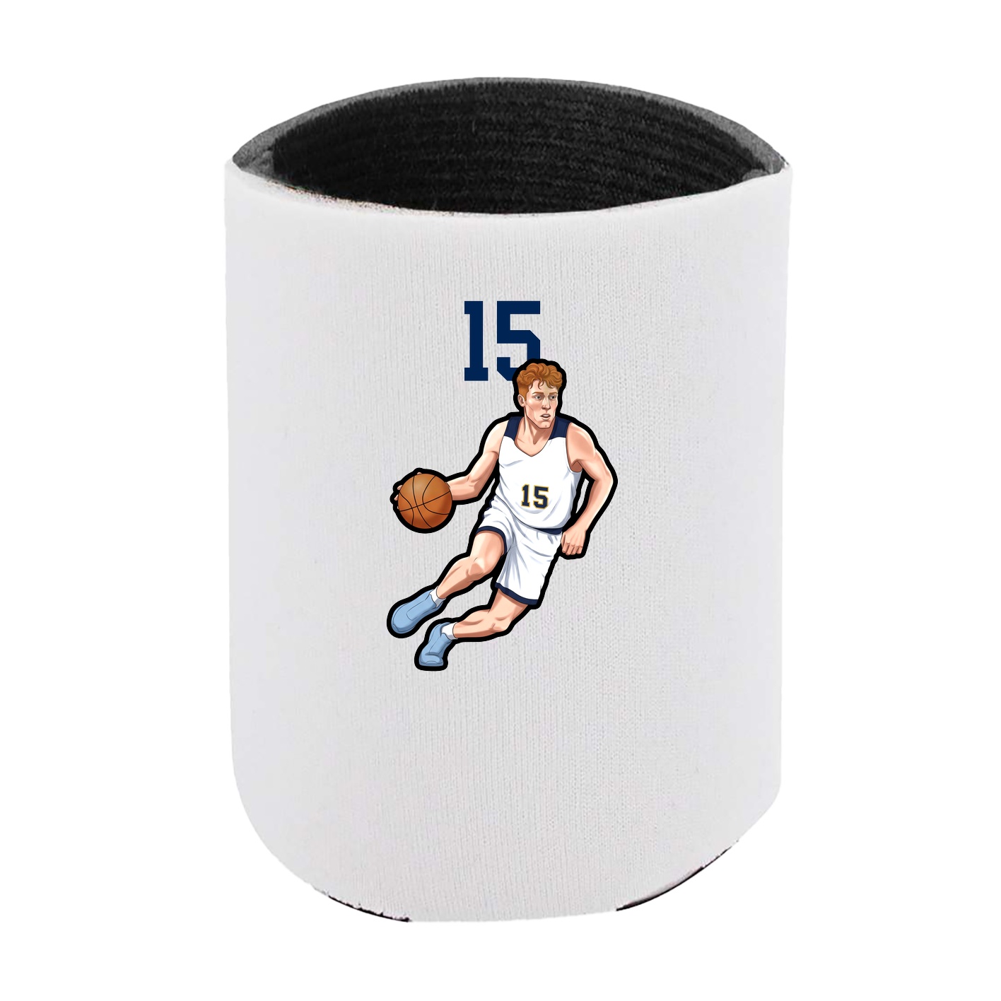 Can Holder — Number Top in White