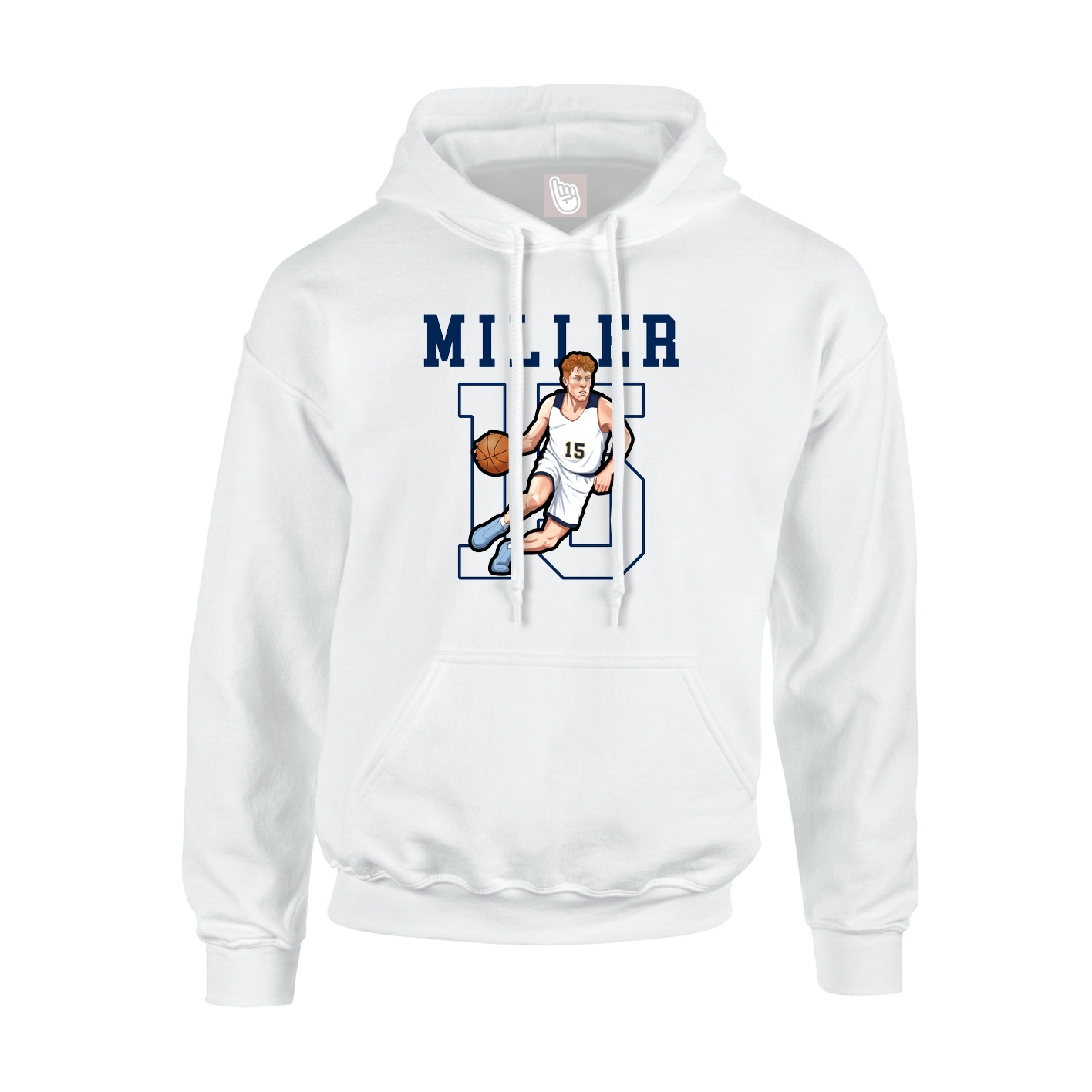 Hoodie — Shirsey in White