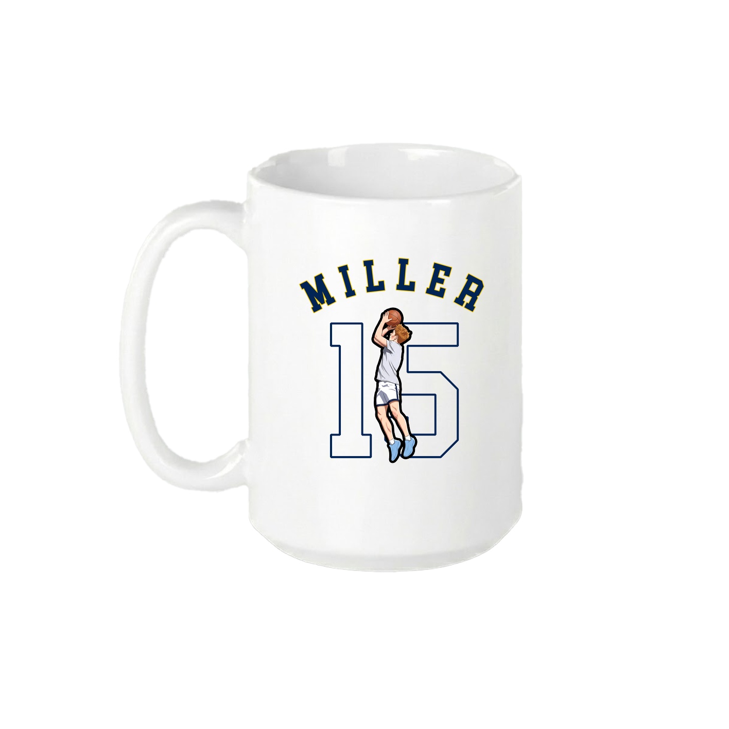 15oz Coffee Mug — Shirsey Arch in White