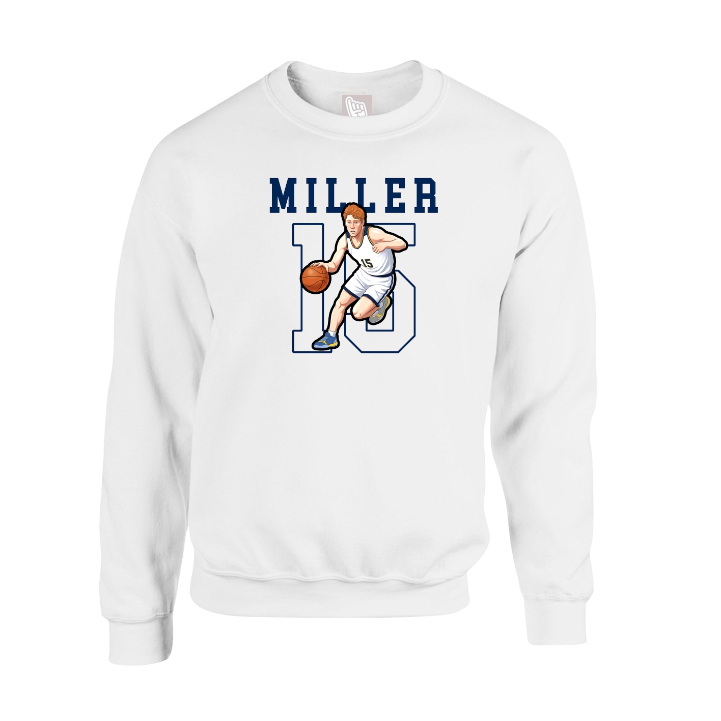 Fleece Crew — Shirsey in White