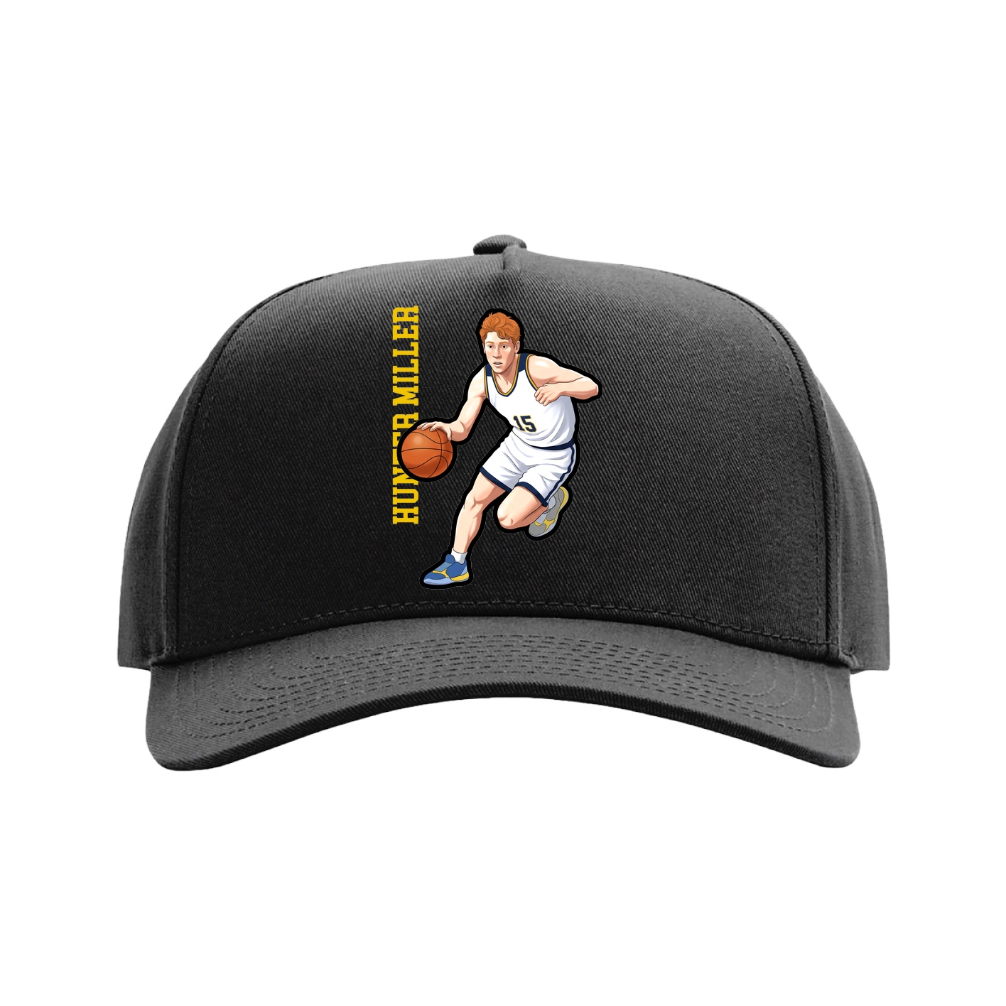 Full Fabric Five-Panel Champ Cap