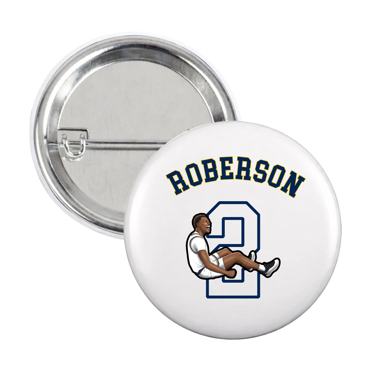 Game Day Button — Shirsey Arch in White