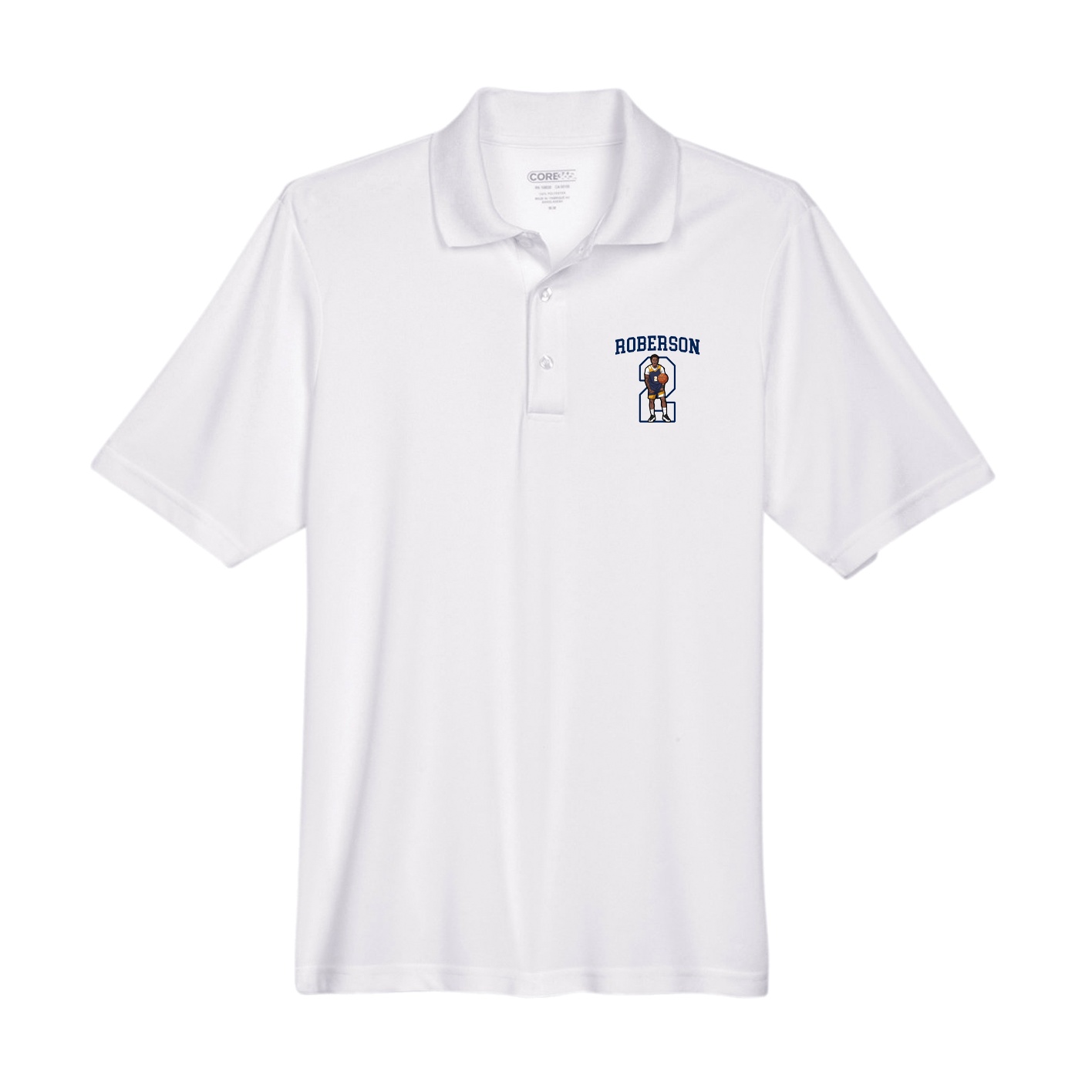 Performance Polo — Shirsey in White