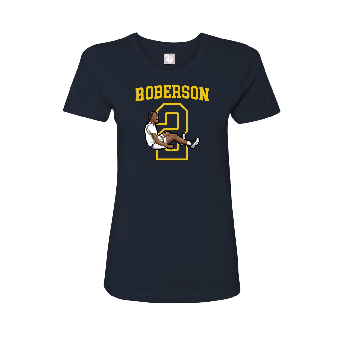 Fitted Women's Tee — Shirsey in Navy