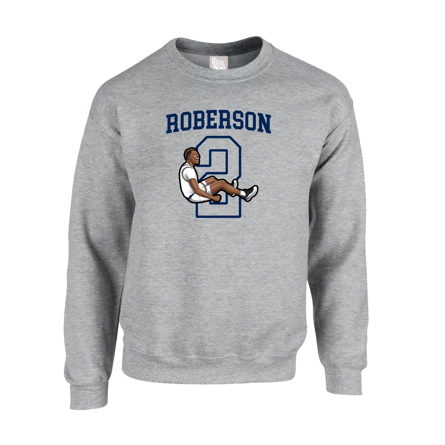 Fleece Crew — Shirsey in Grey
