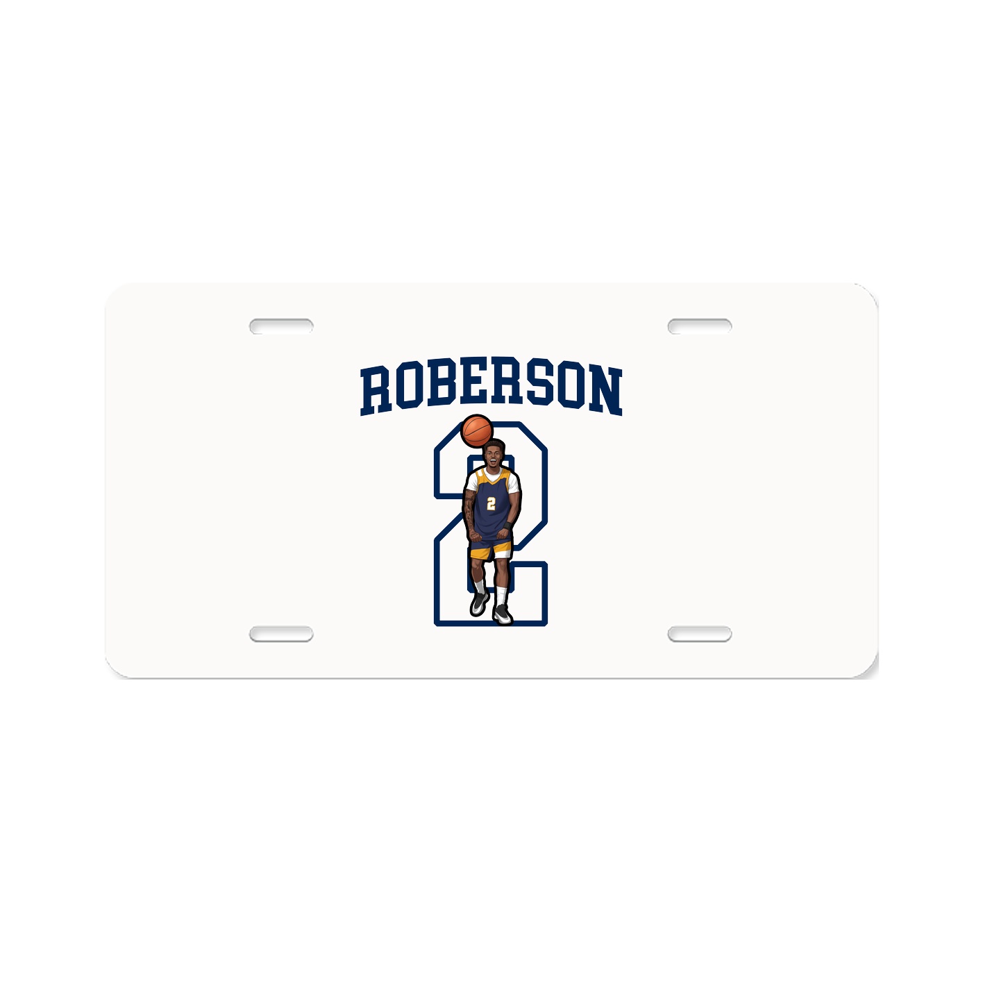 Aluminum License Plate