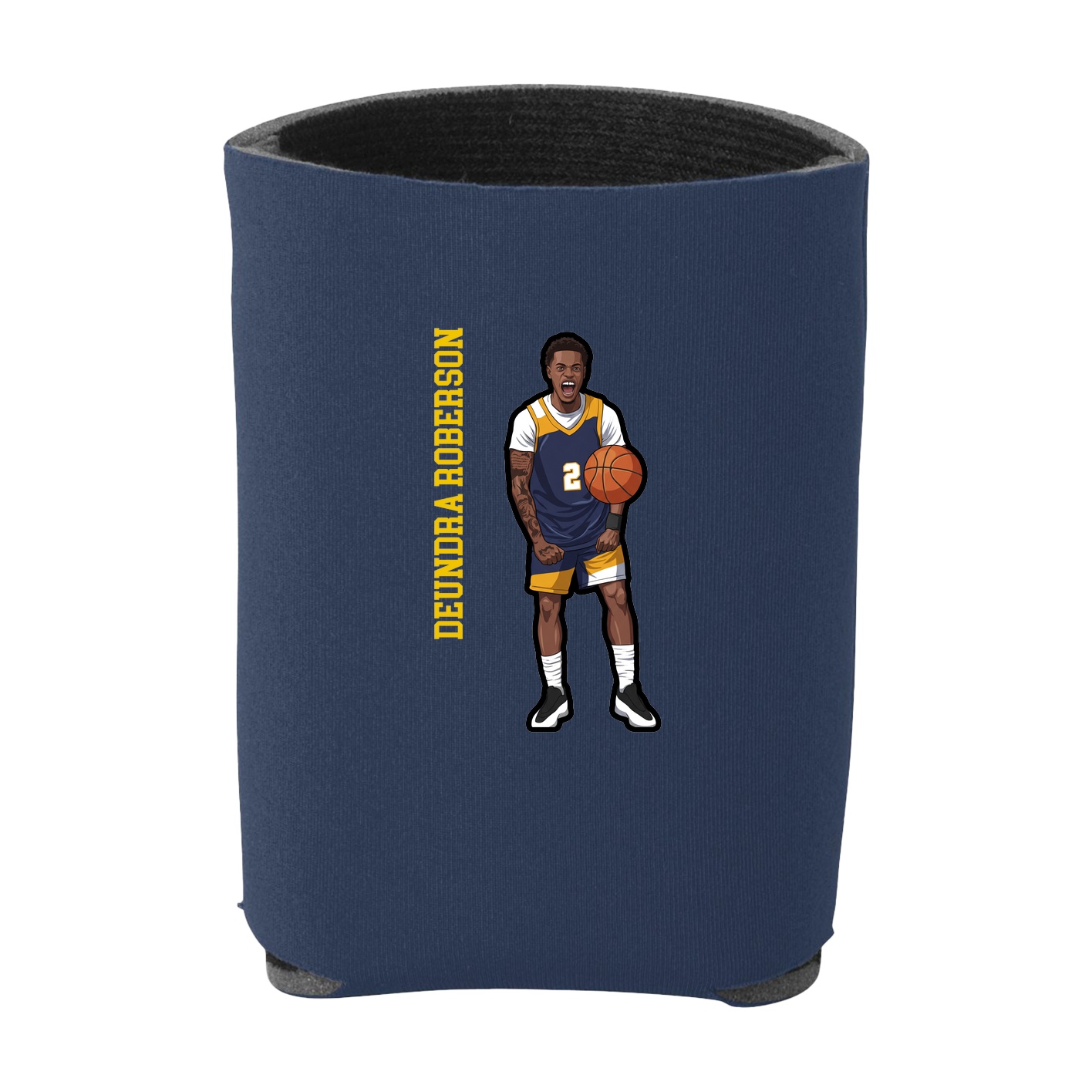 Can Holder — Name Vertical in Navy