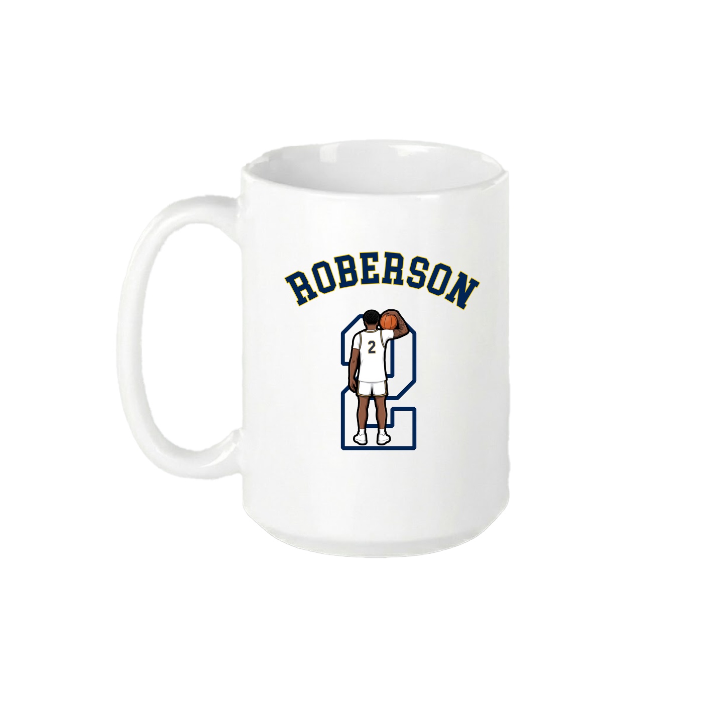 15oz Coffee Mug — Shirsey Arch in White
