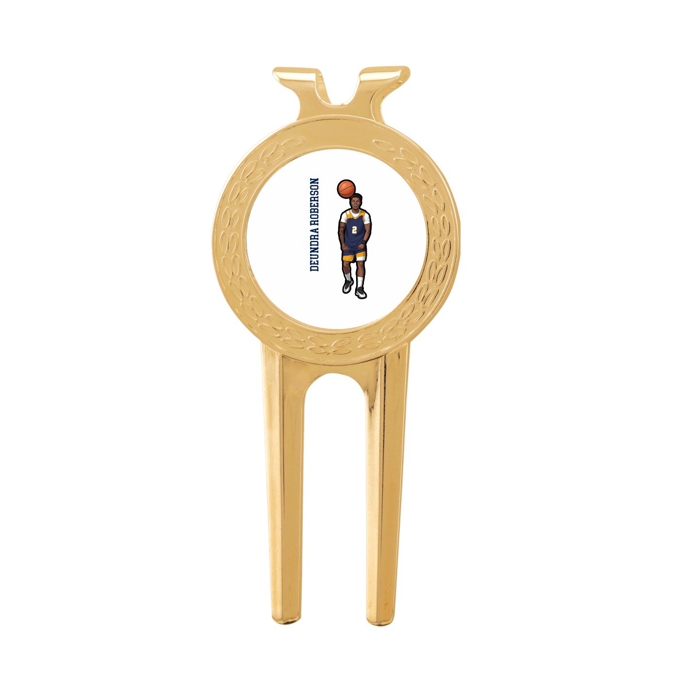 Divot Tool with Ball Marker — Name Vertical in Classic