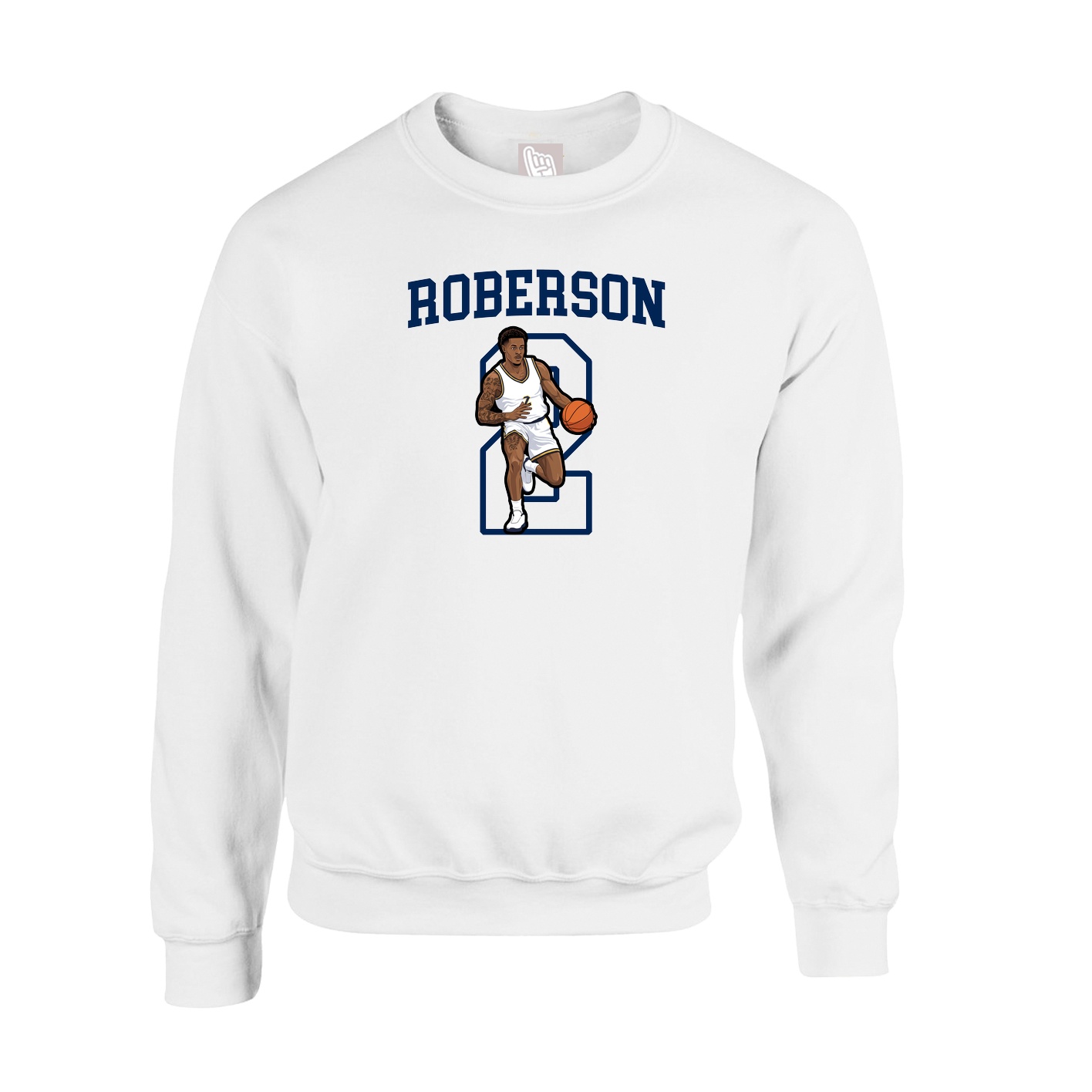 Fleece Crew — Shirsey in White