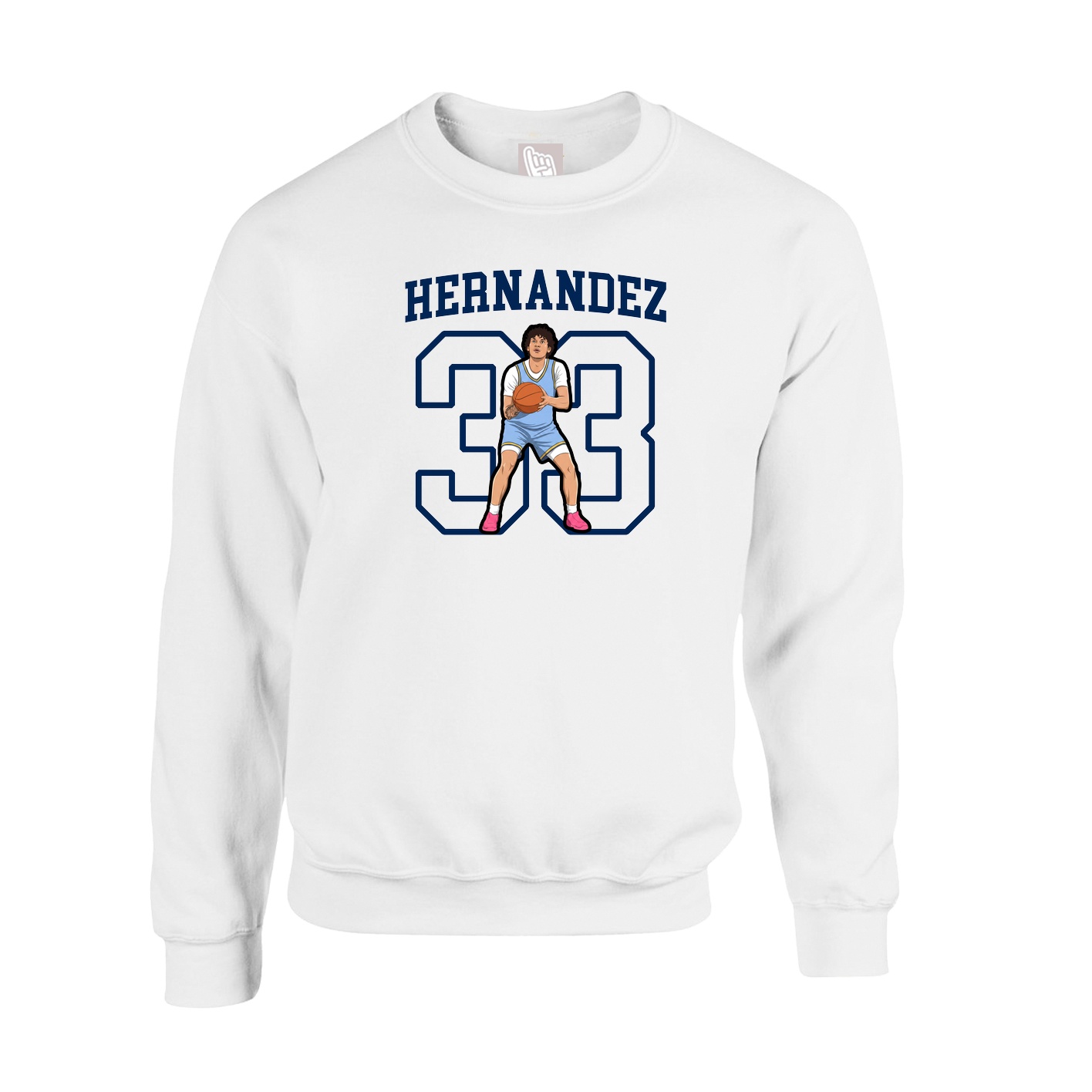 Fleece Crew — Shirsey in White
