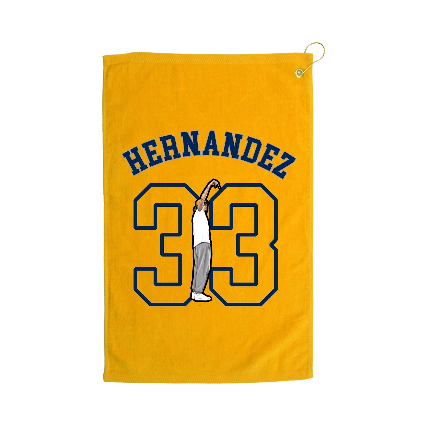 Terry Velour Golf Towel