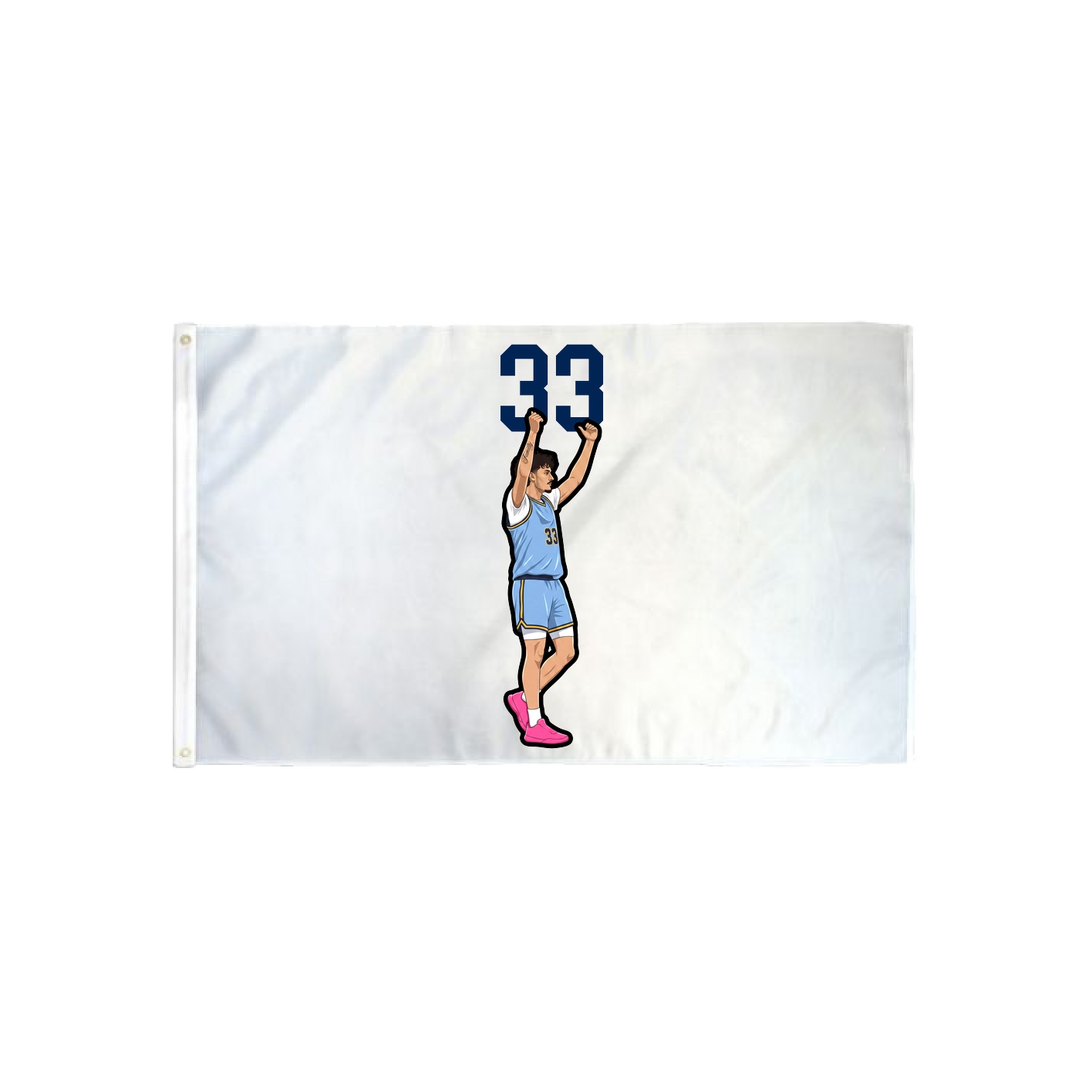 3x5 Flag — Number Top in Classic