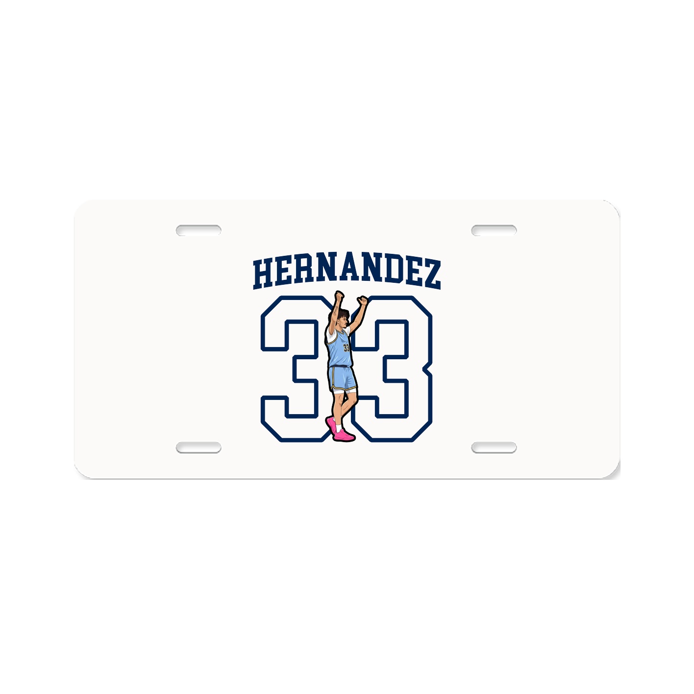 Aluminum License Plate