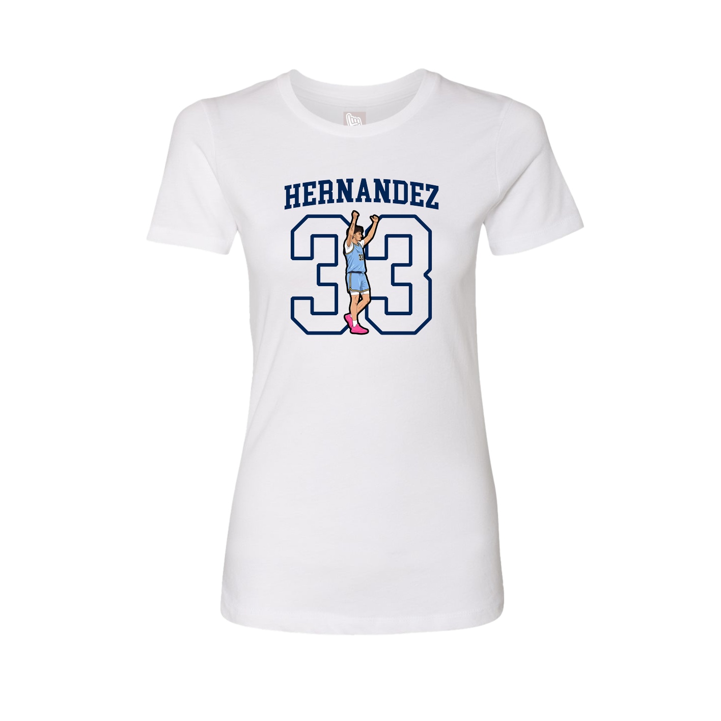 Fitted Women's Tee — Shirsey in White