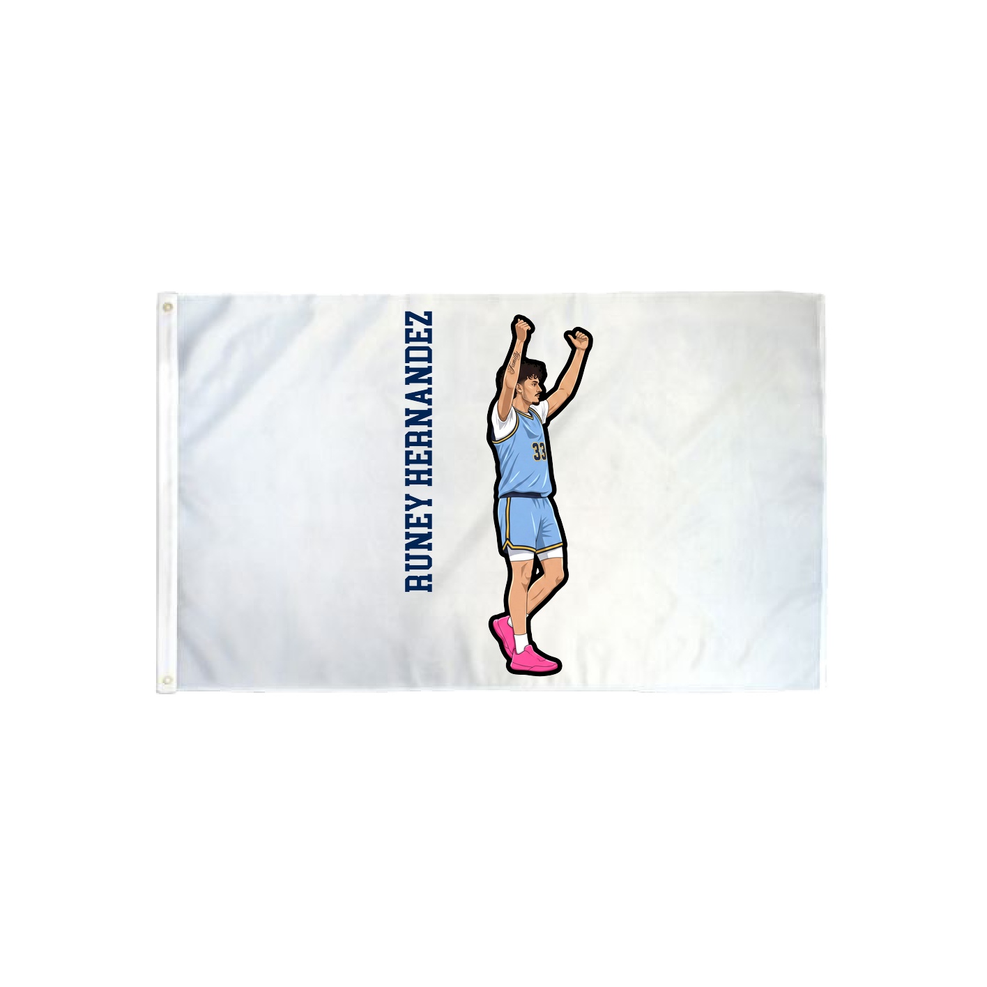 3x5 Flag — Name Vertical in Classic