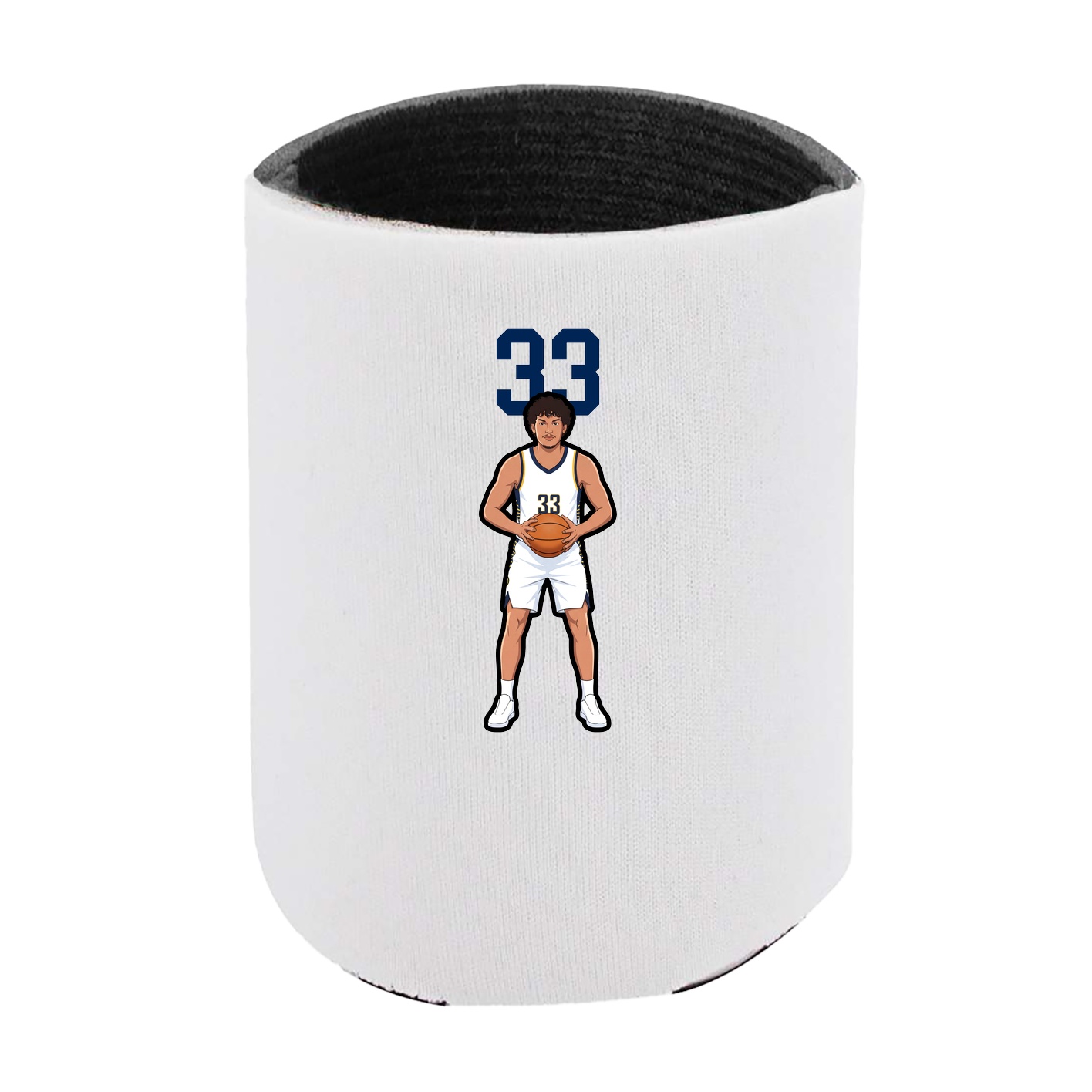 Can Holder — Number Top in White