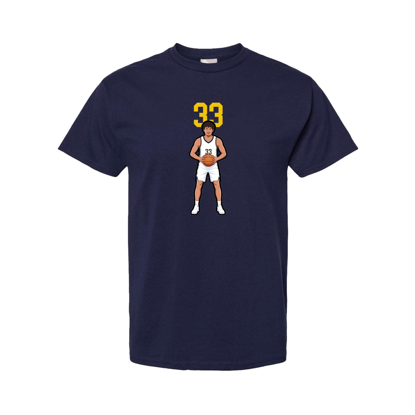 Tee — Number Top in Navy