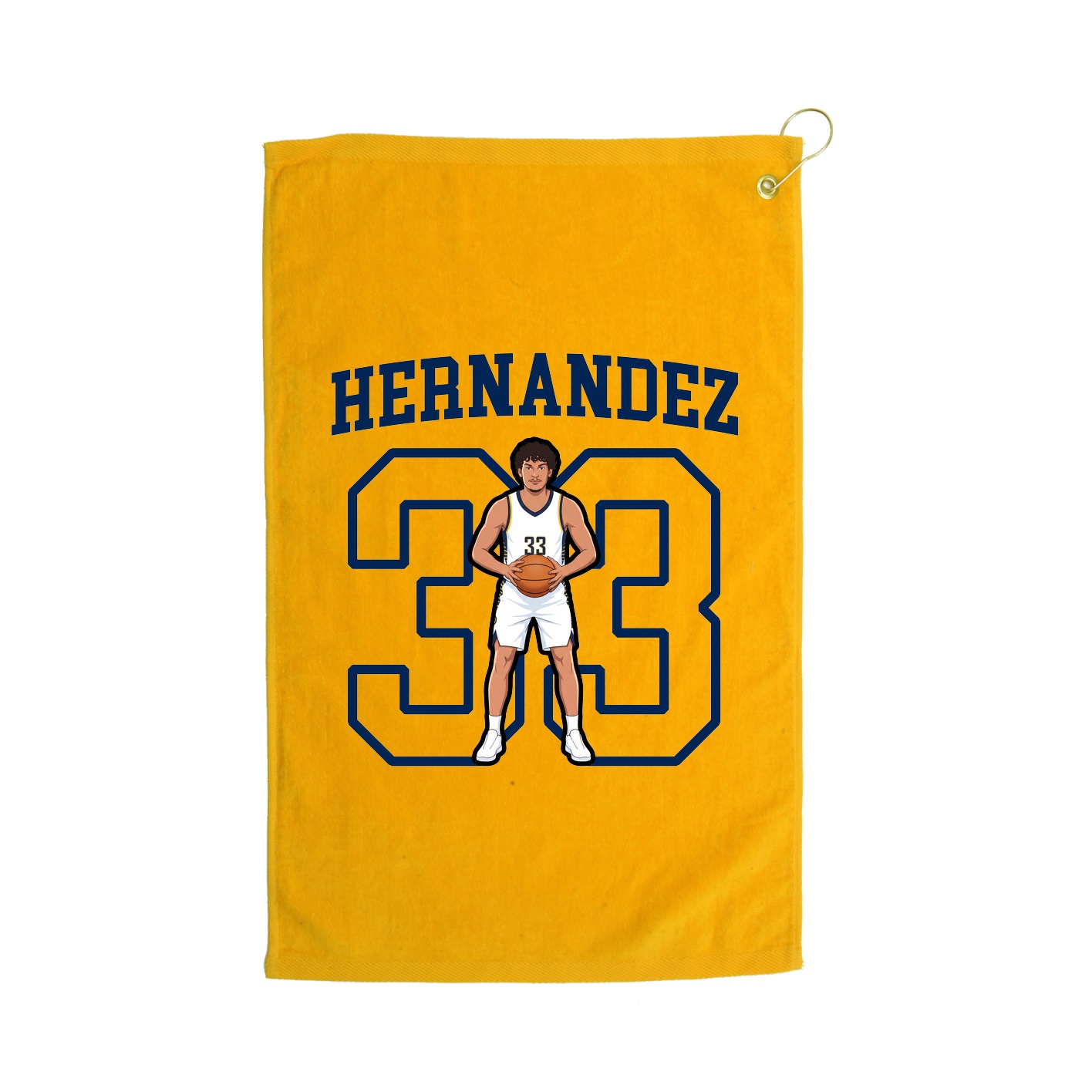 Golf Towel — Shirsey in Gold