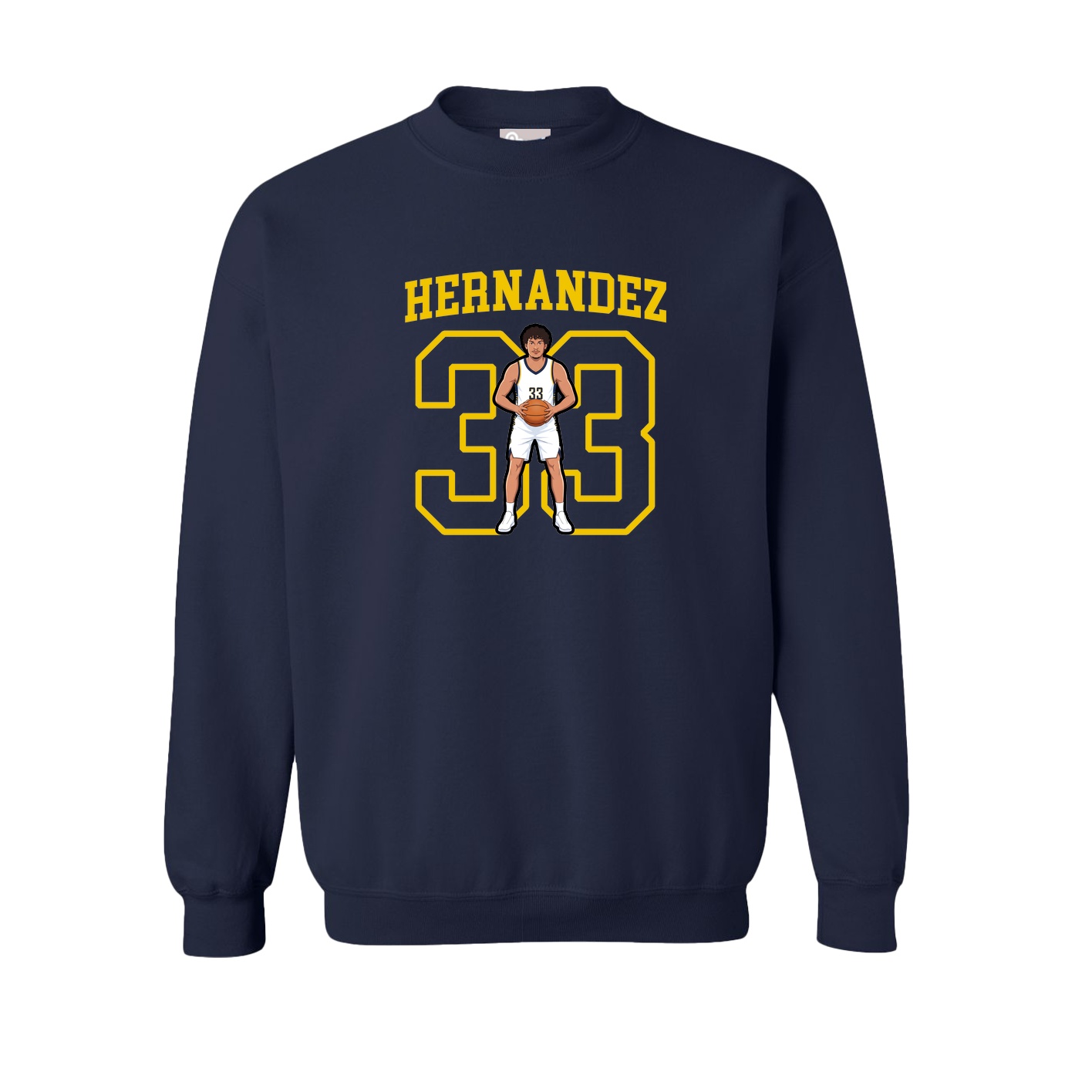 Fleece Crew — Shirsey in Navy