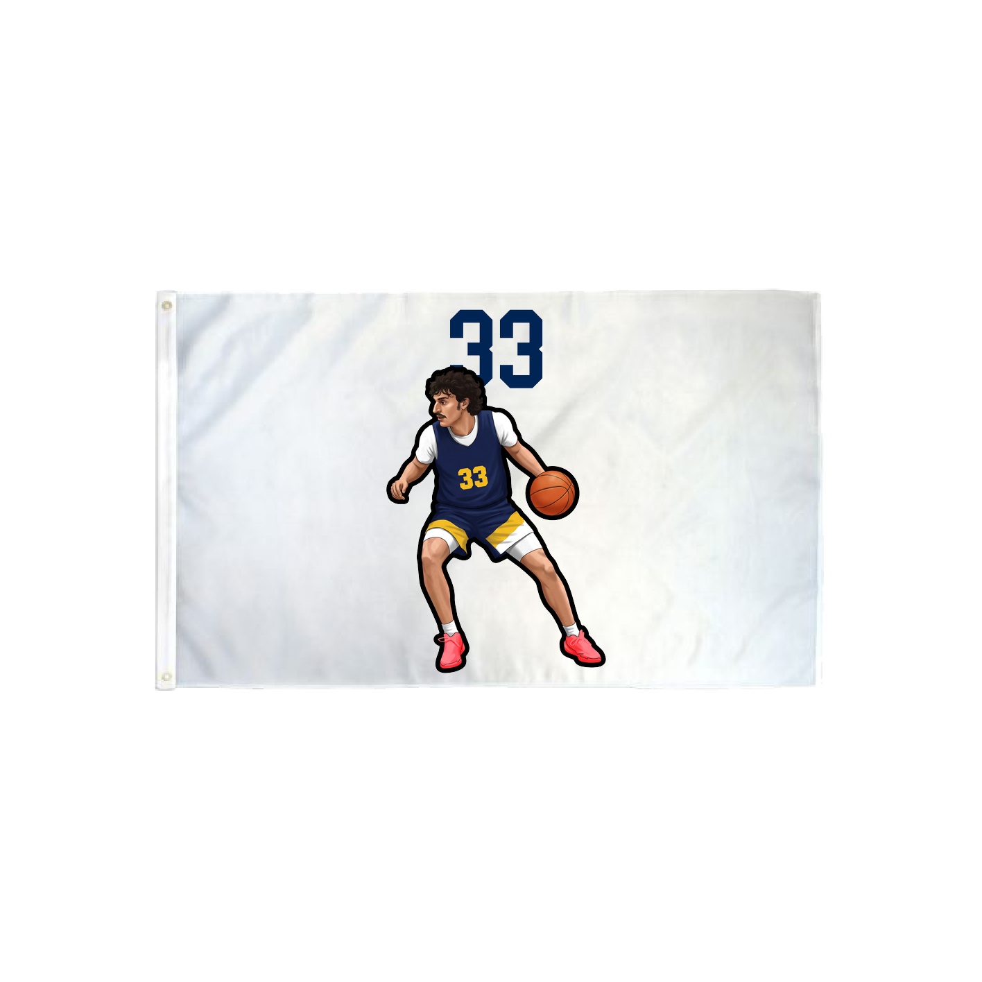 3x5 Flag — Number Top in Classic