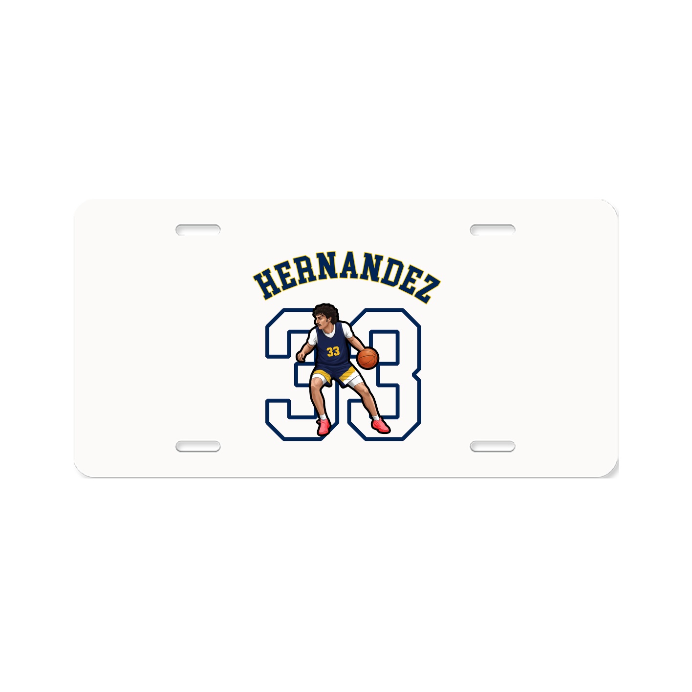 License Plate — Shirsey Arch in Classic