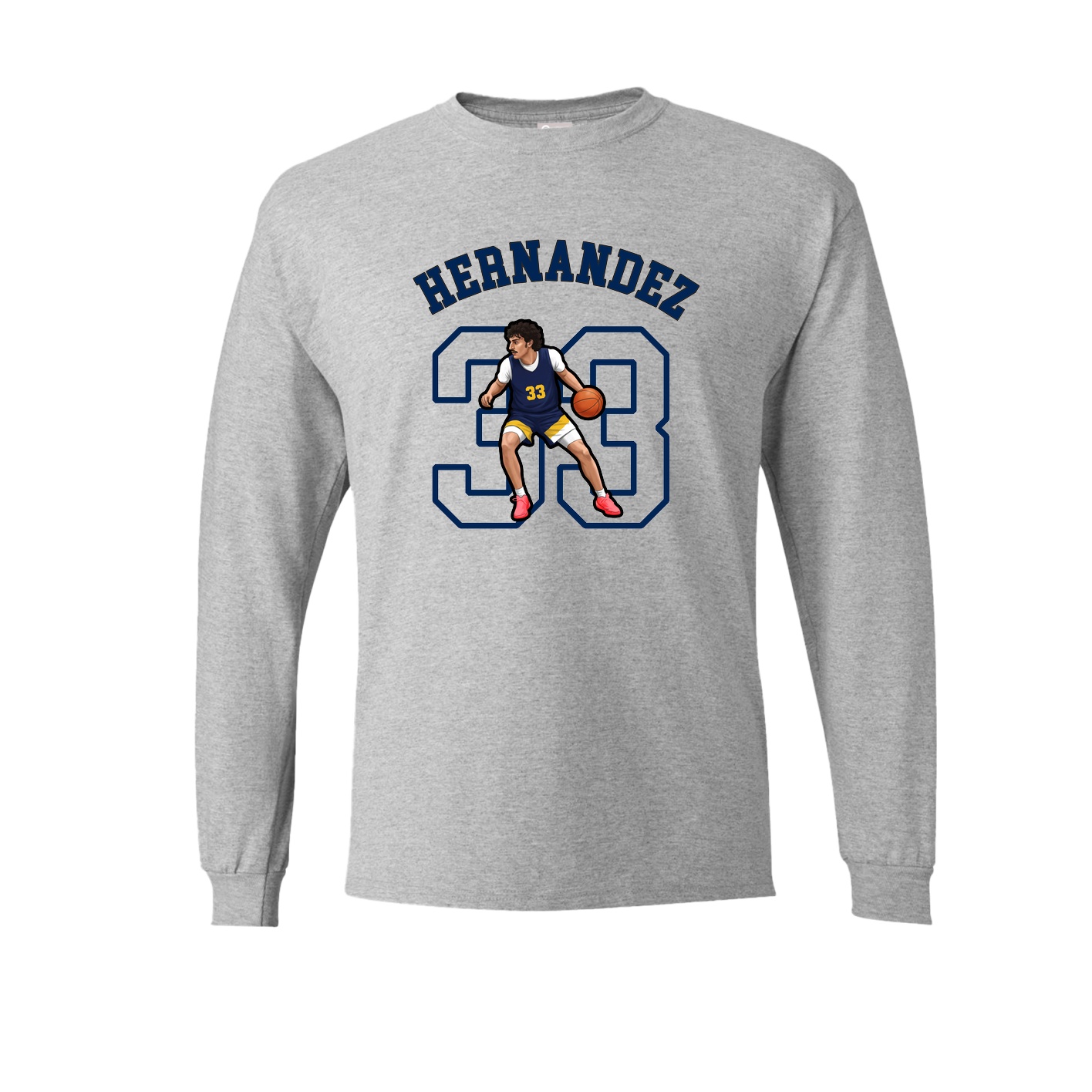 Long Sleeve Tee — Shirsey Arch in Grey