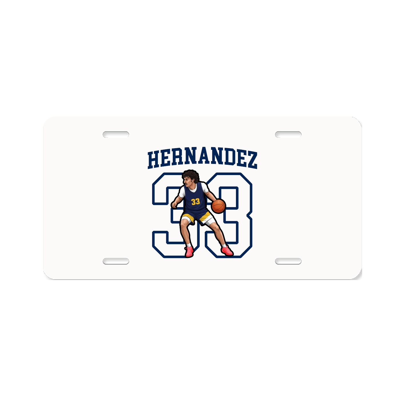 License Plate — Shirsey in Classic
