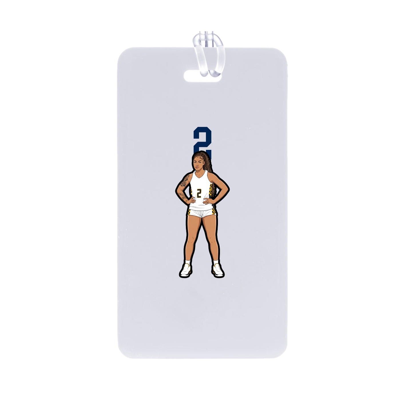 Bag Tag — Number Top in Classic