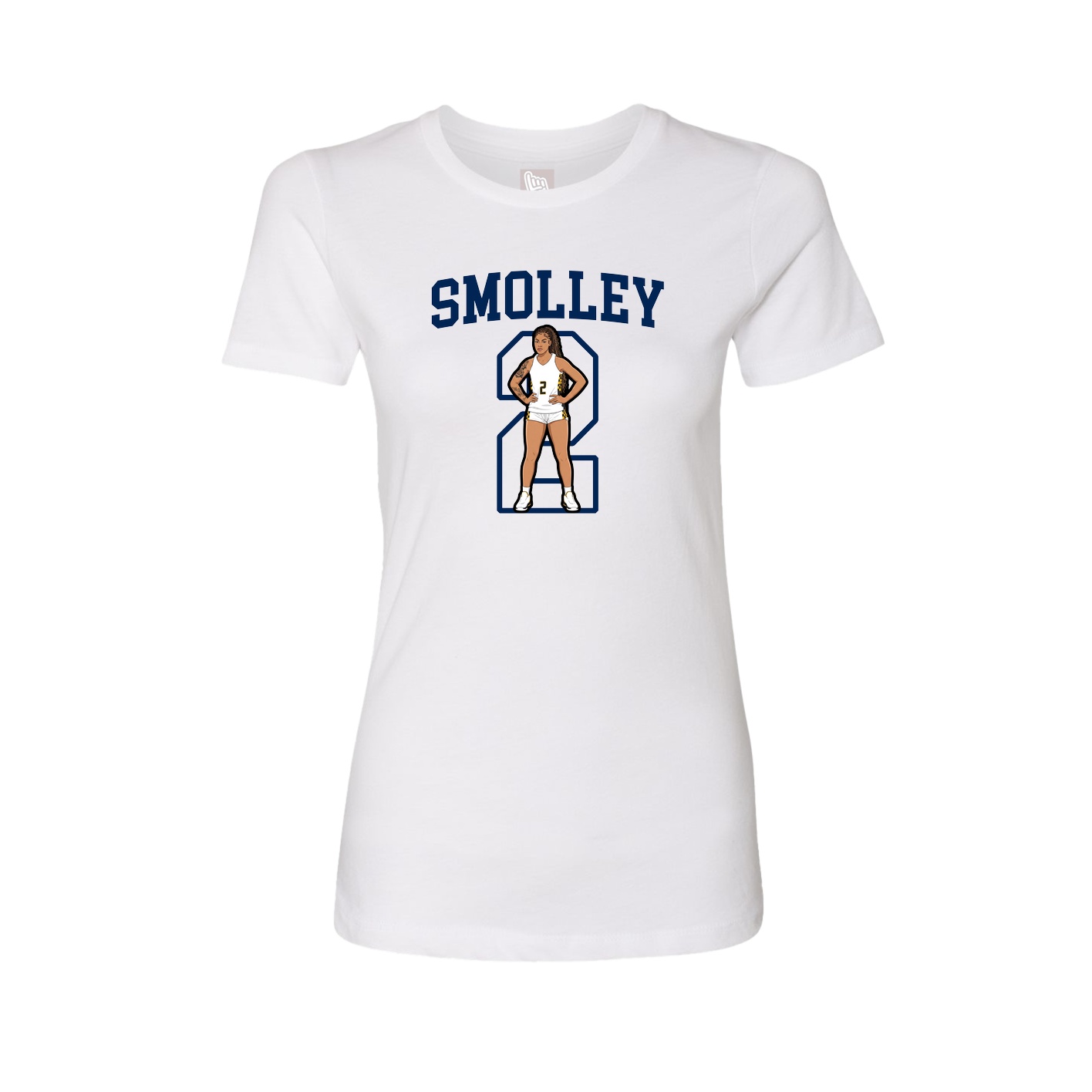 Fitted Women's Tee — Shirsey in White