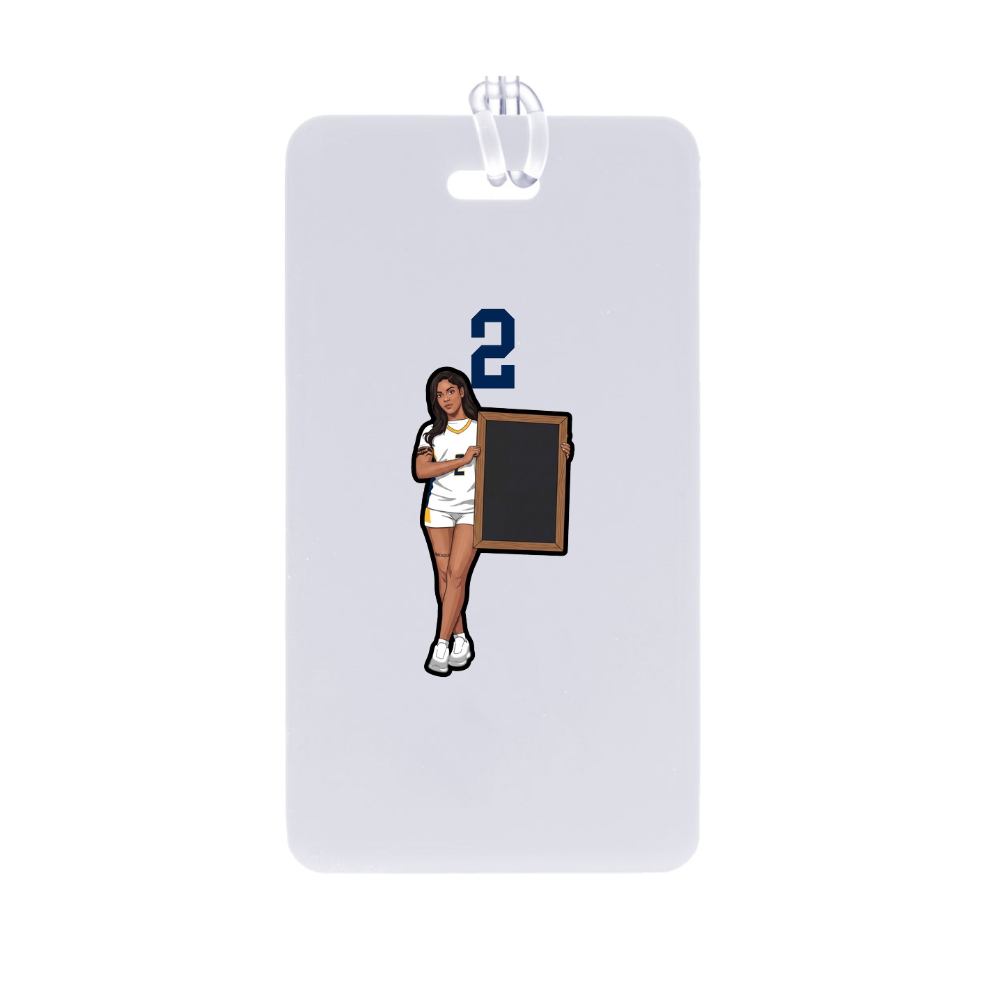 Bag Tag — Number Top in Classic