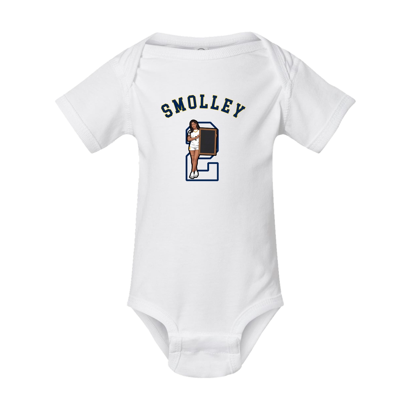 Baby Onesie — Shirsey Arch in White