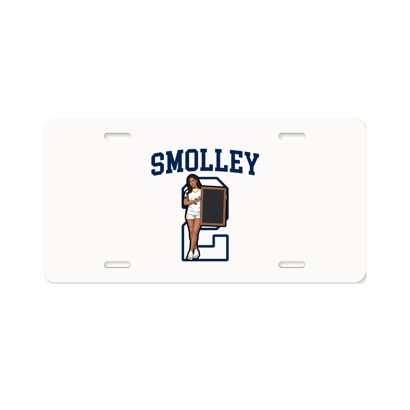 License Plate — Shirsey in Classic