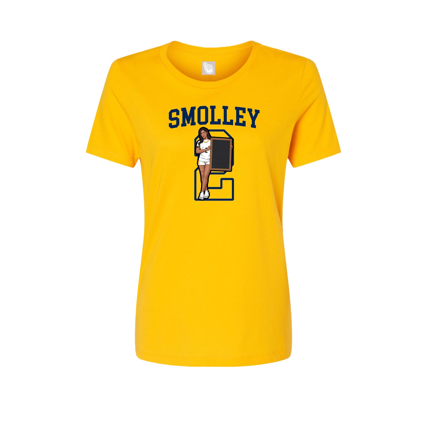 Fitted Women's Tee — Shirsey in Gold