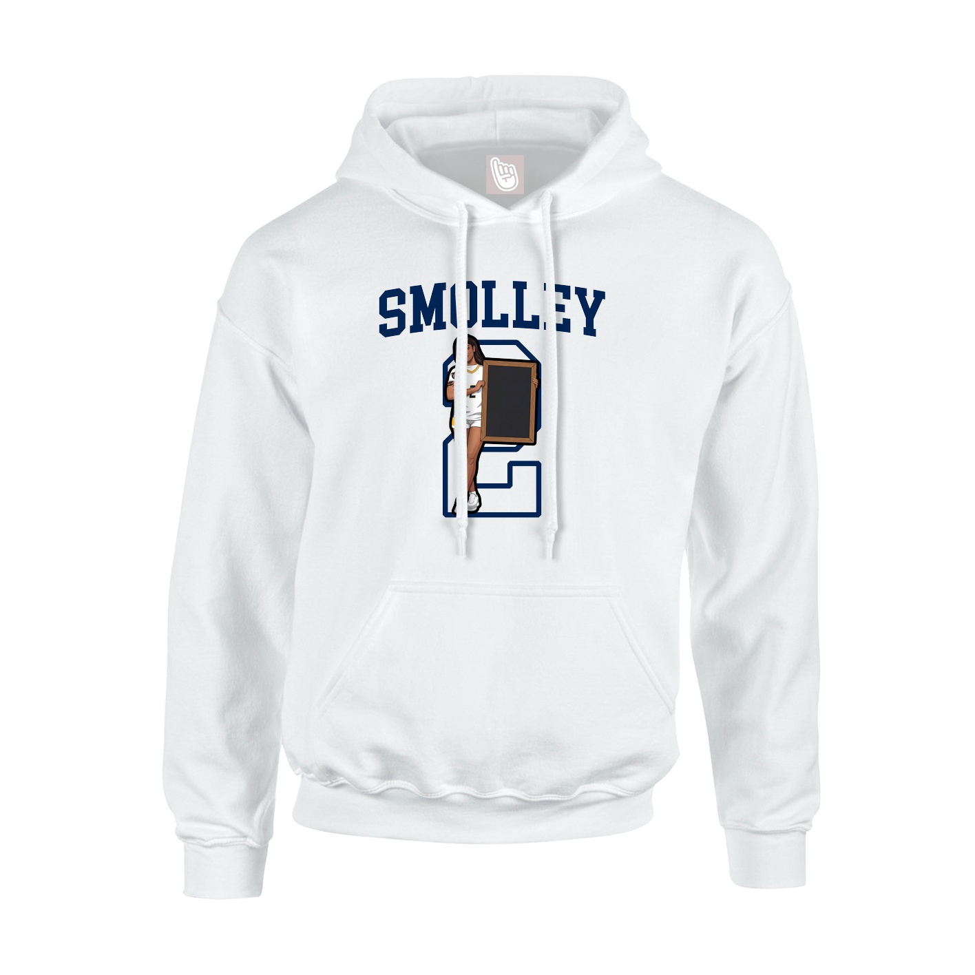 Youth Hoodie — Shirsey in White