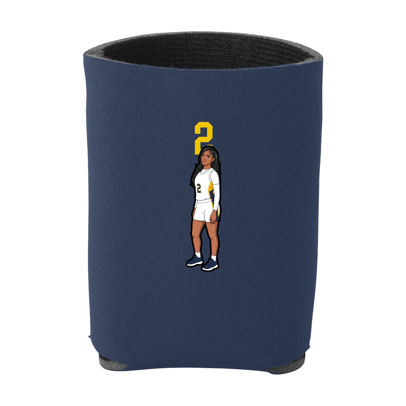 Can Holder — Number Top in Navy