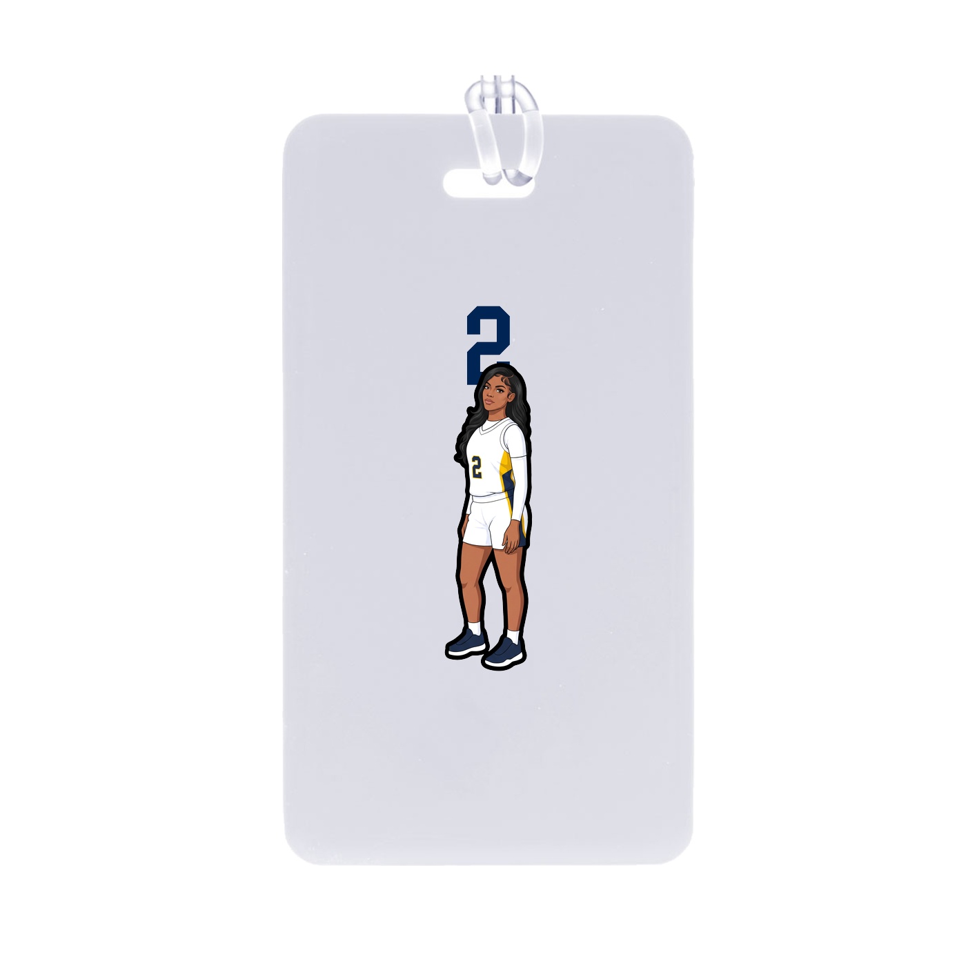 Bag Tag — Number Top in Classic