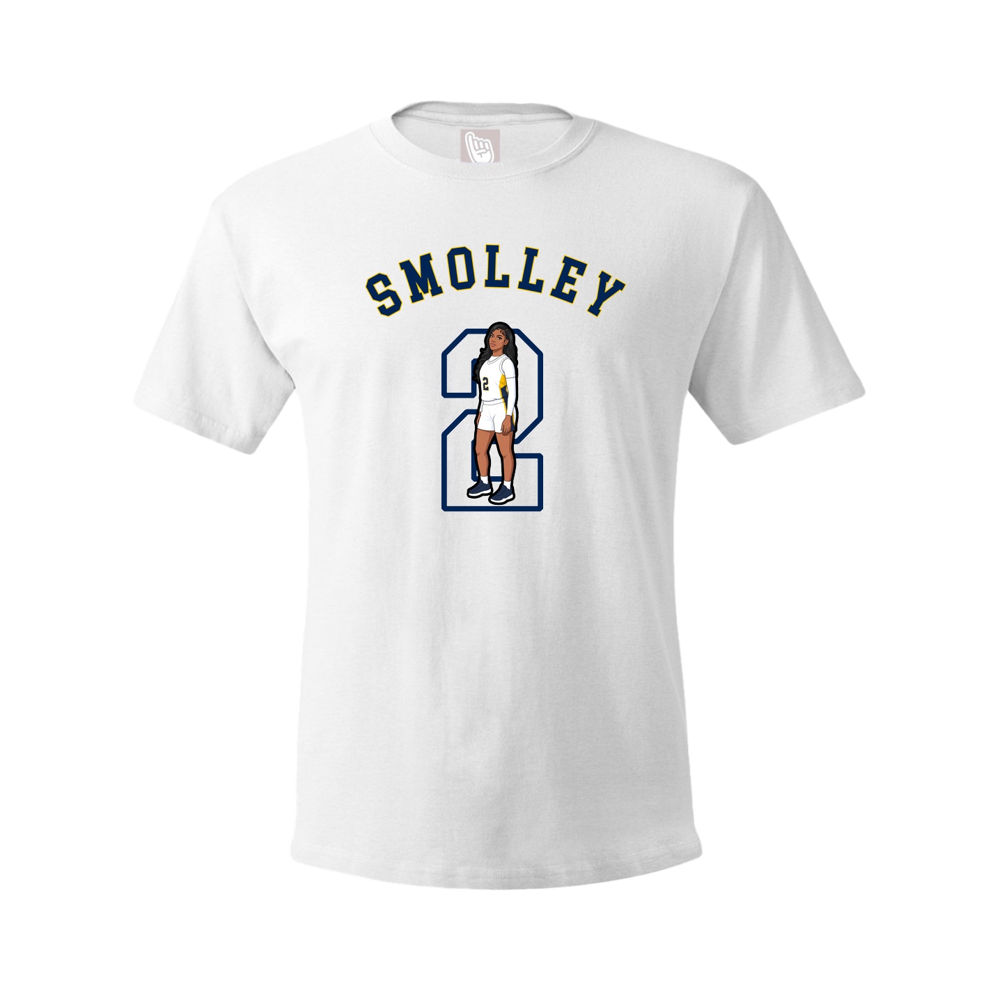 Youth Tee — Shirsey Arch in White