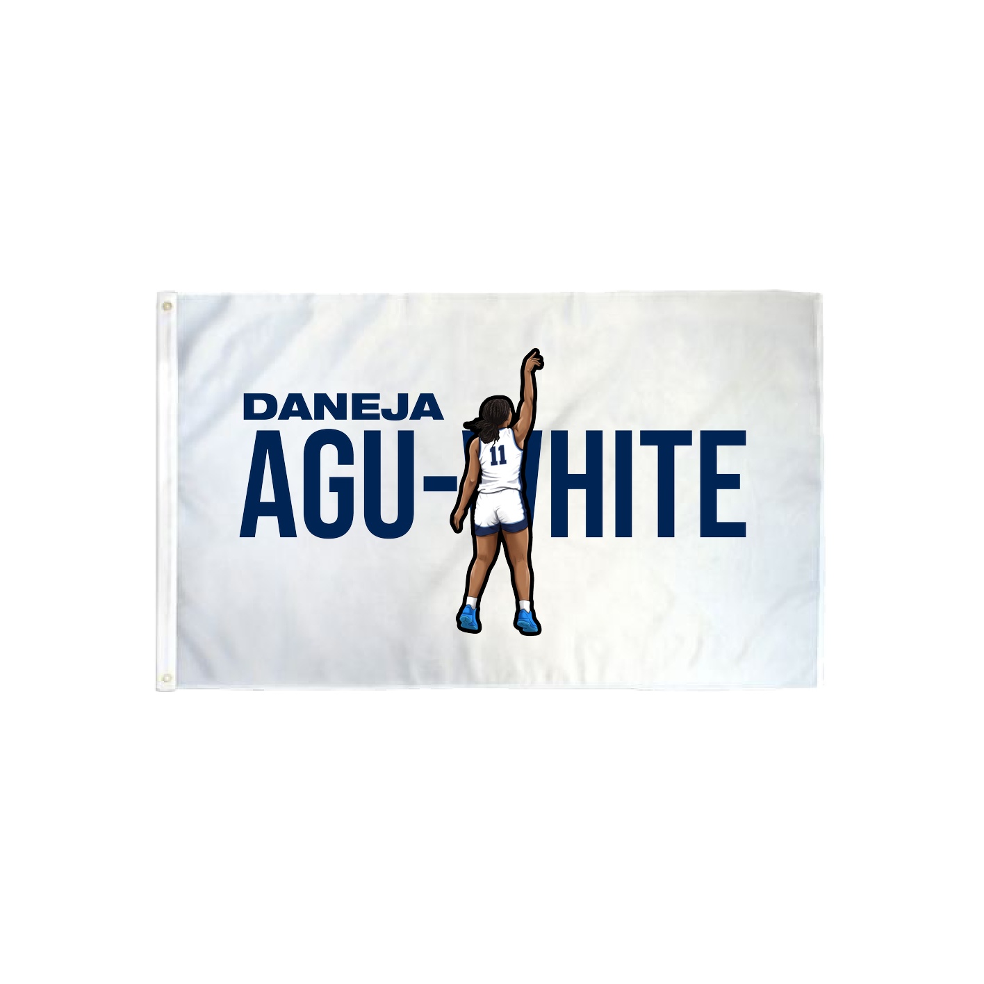 3x5 Flag — Player Name in Classic