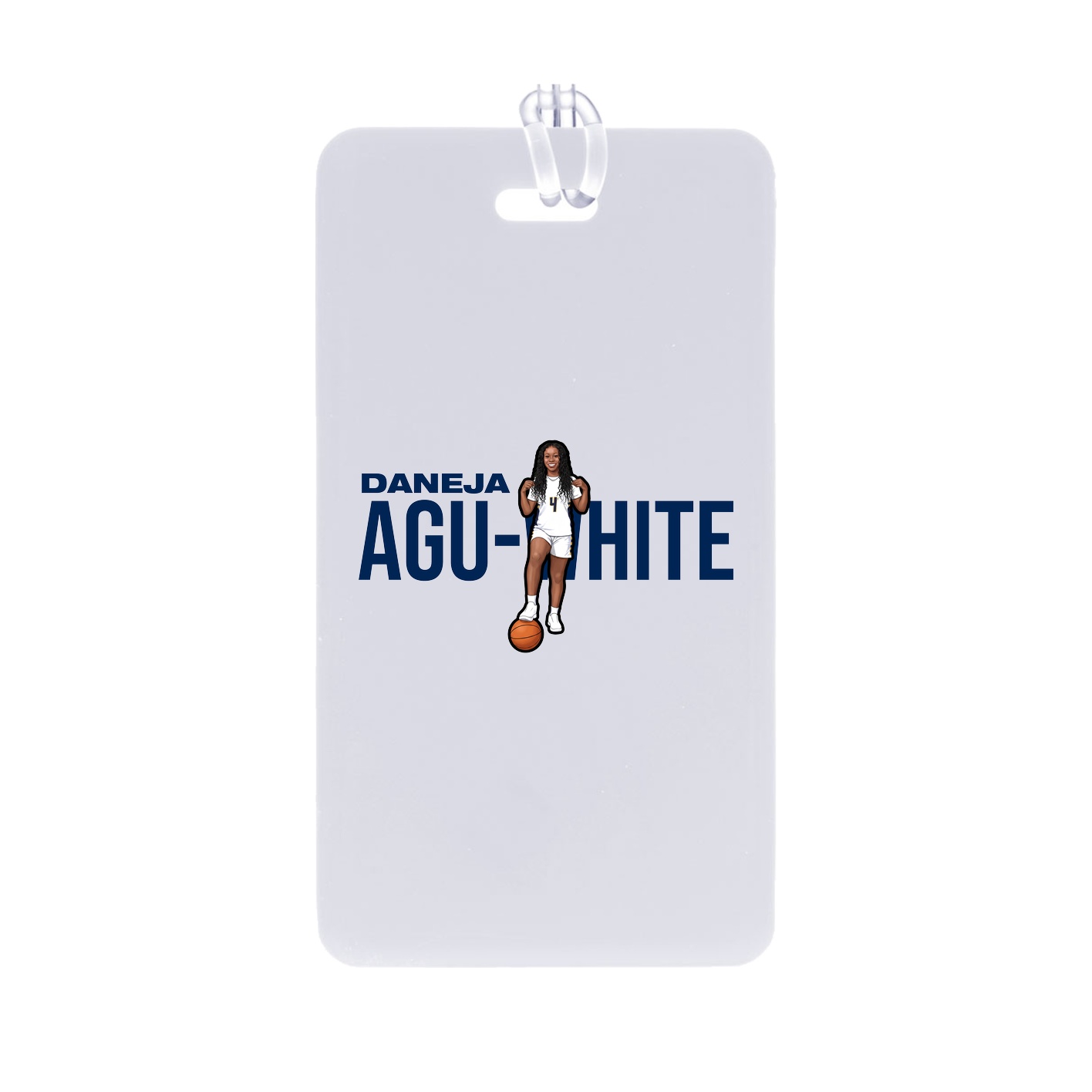 Bag Tag — Player Name in Classic