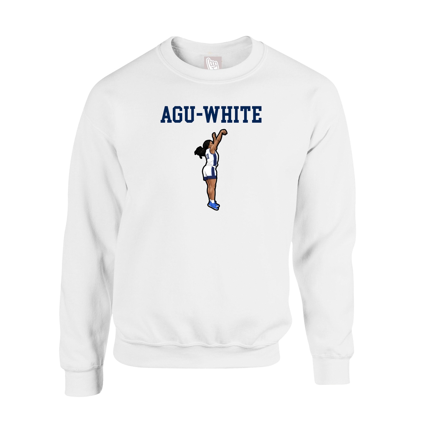 Fleece Crew — Shirsey in White