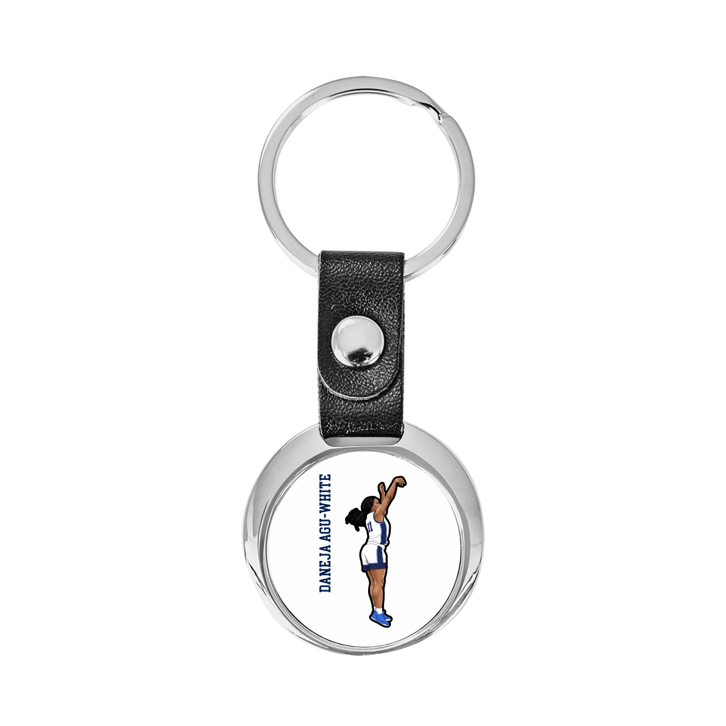 Key Chain — Name Vertical in Classic