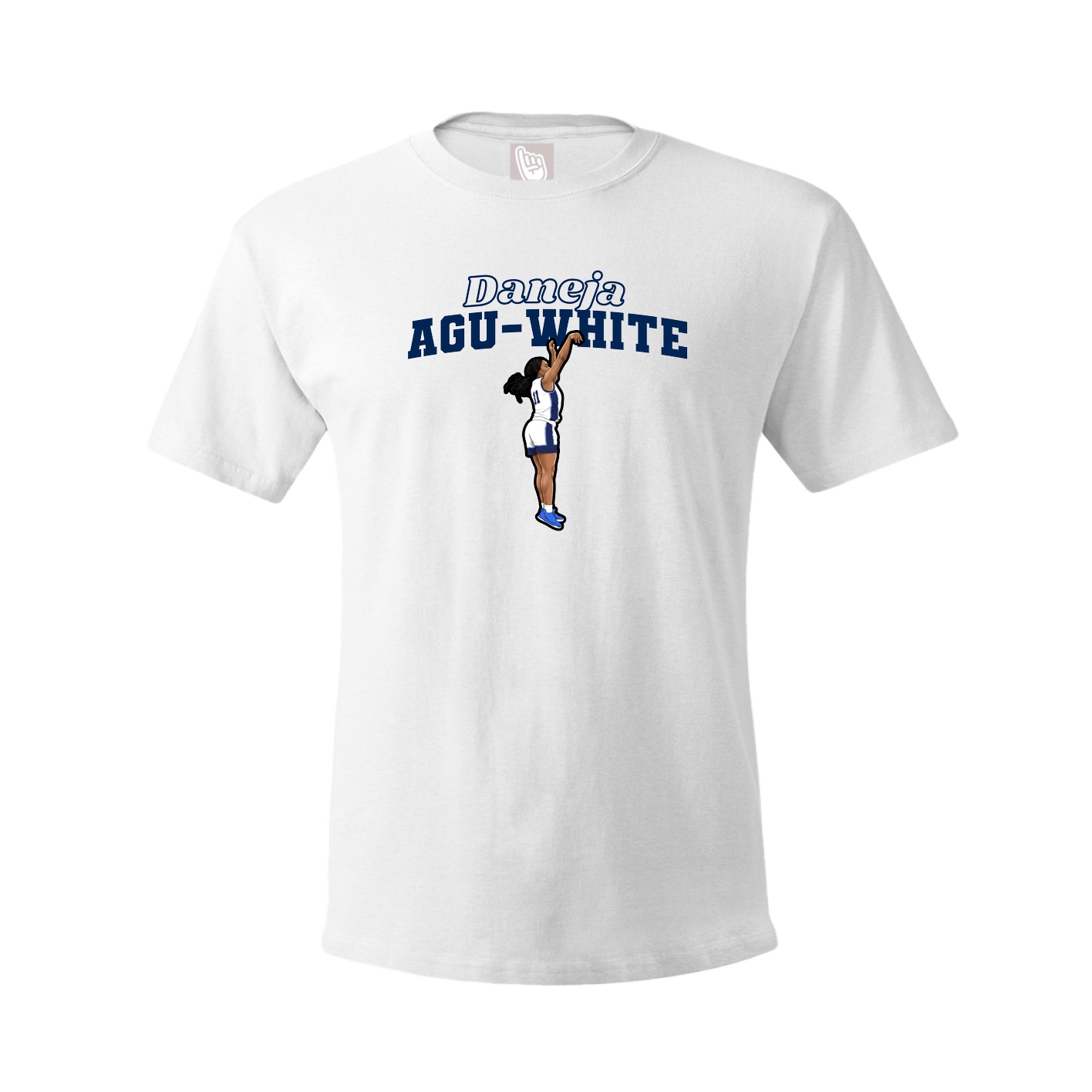 Tee — Name Arch in White