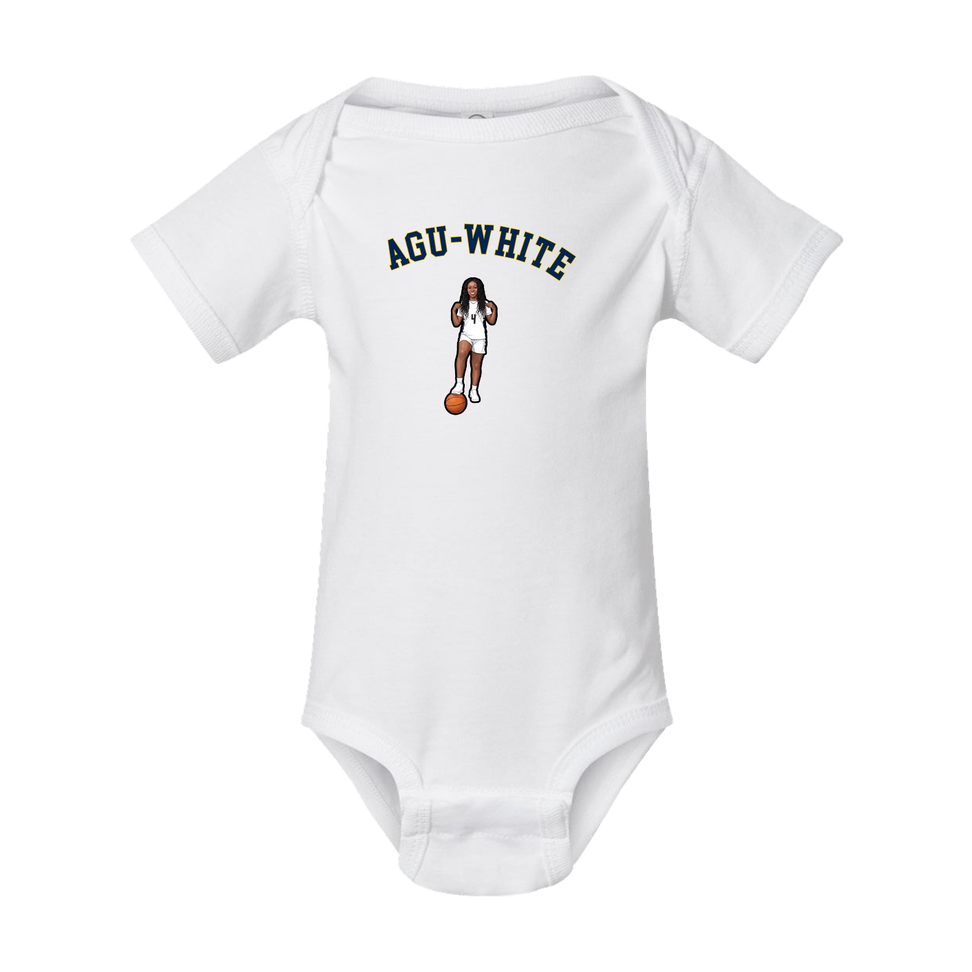 Baby Onesie — Shirsey Arch in White
