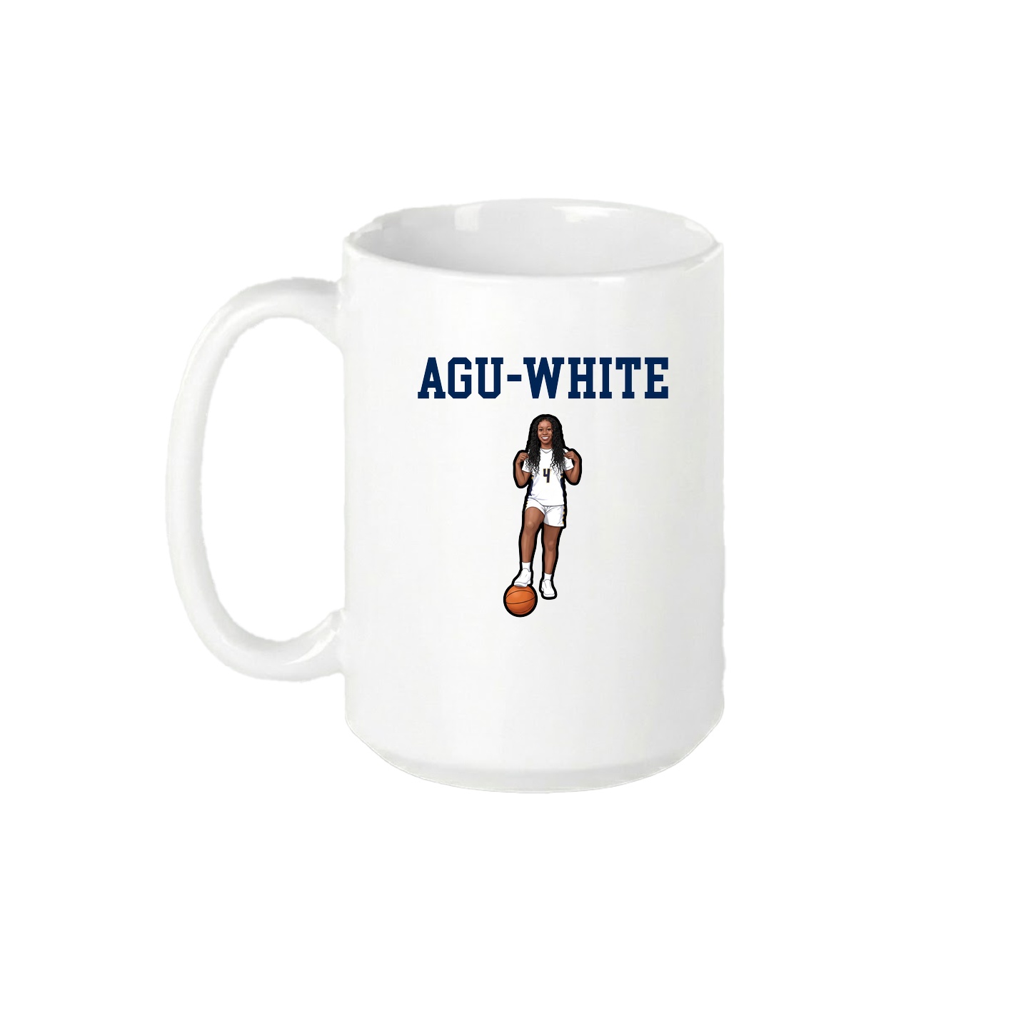 15oz Coffee Mug — Shirsey in White
