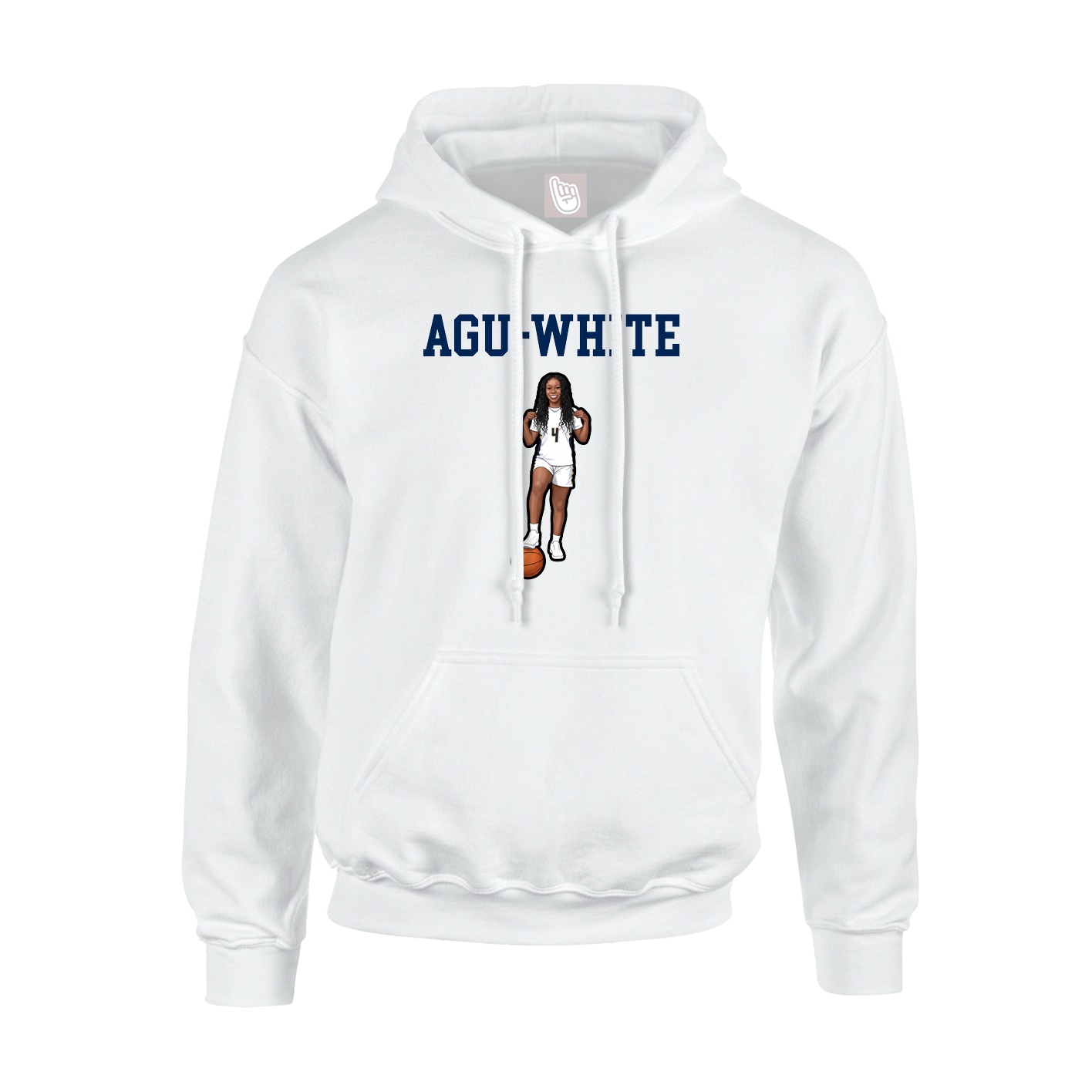 Youth Hoodie — Shirsey in White