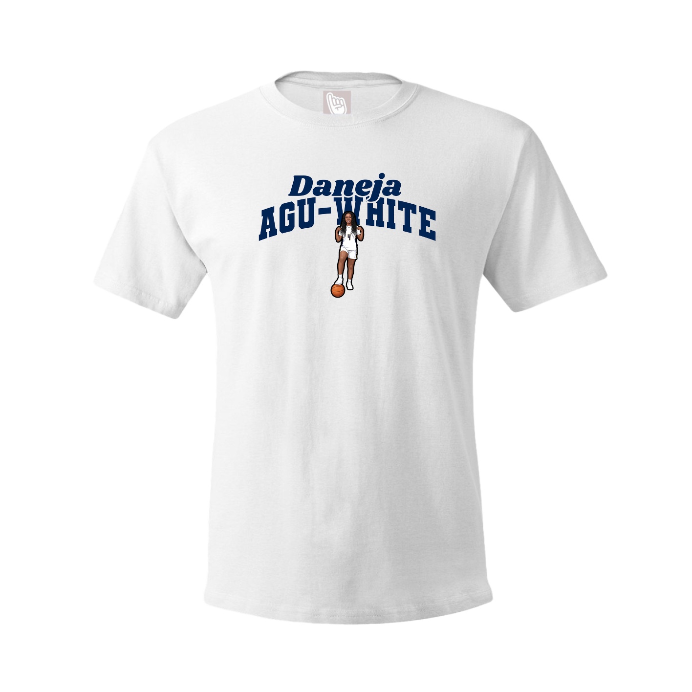 Youth Tee — Signature Arch in White