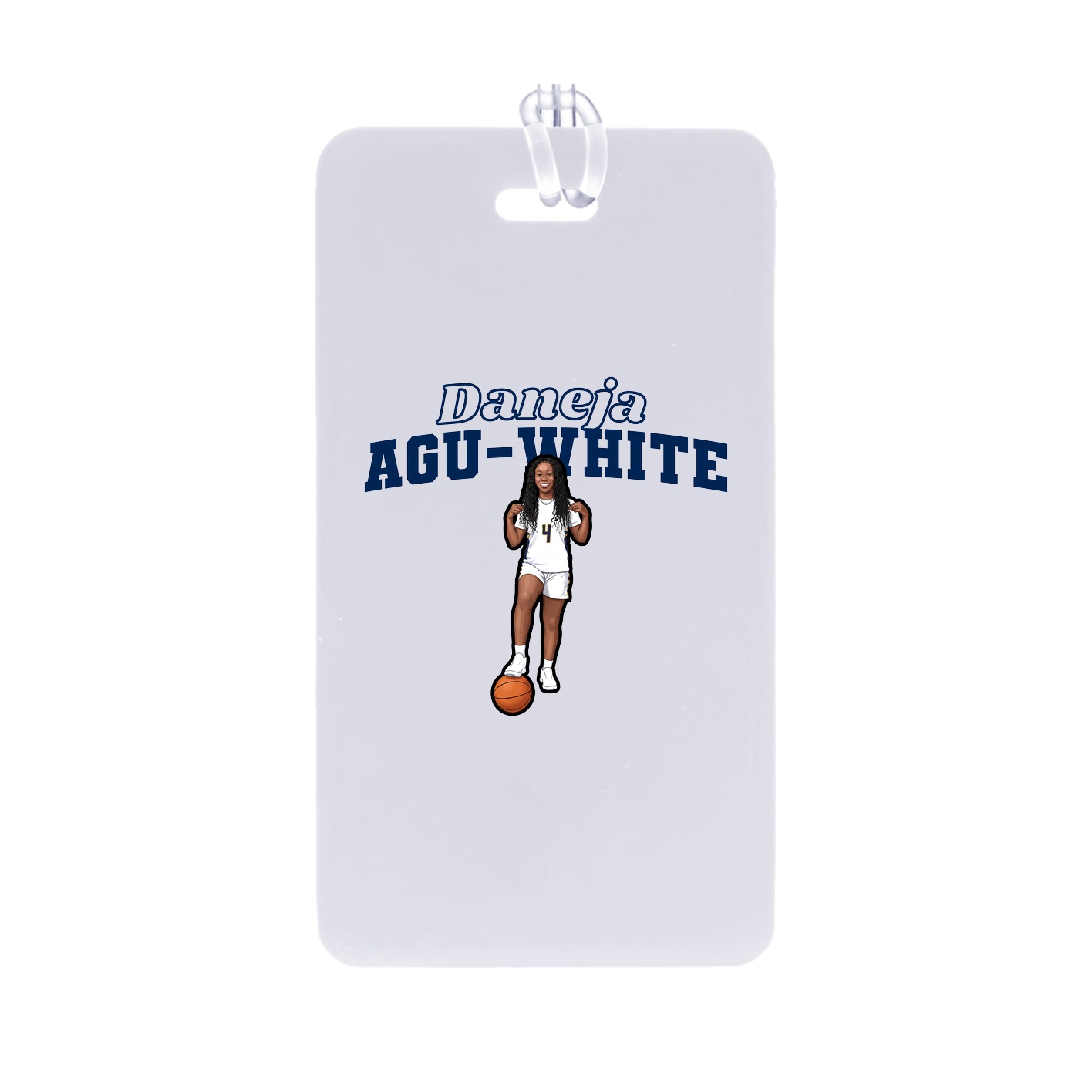 Bag Tag — Name Arch in Classic