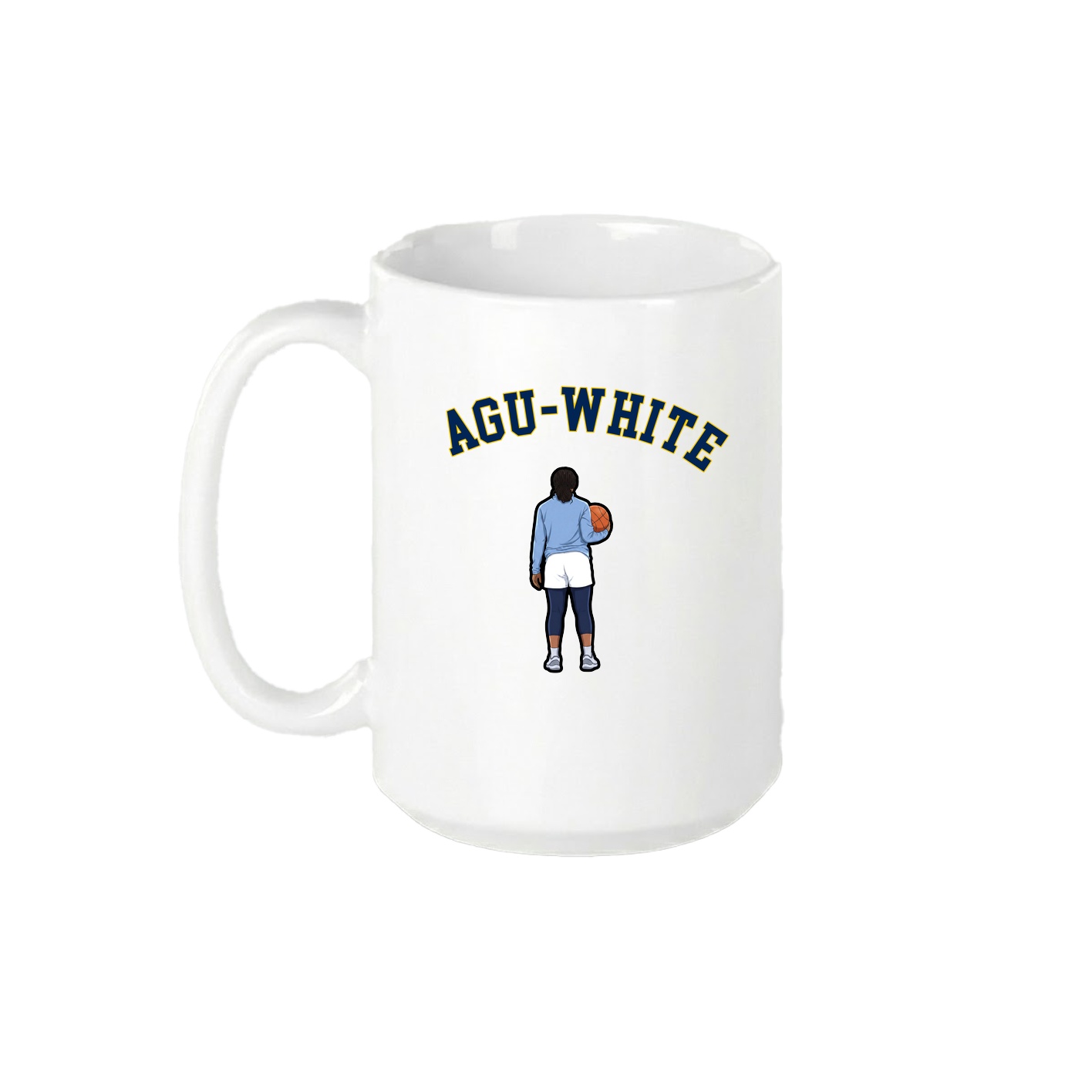15oz Coffee Mug — Shirsey Arch in White