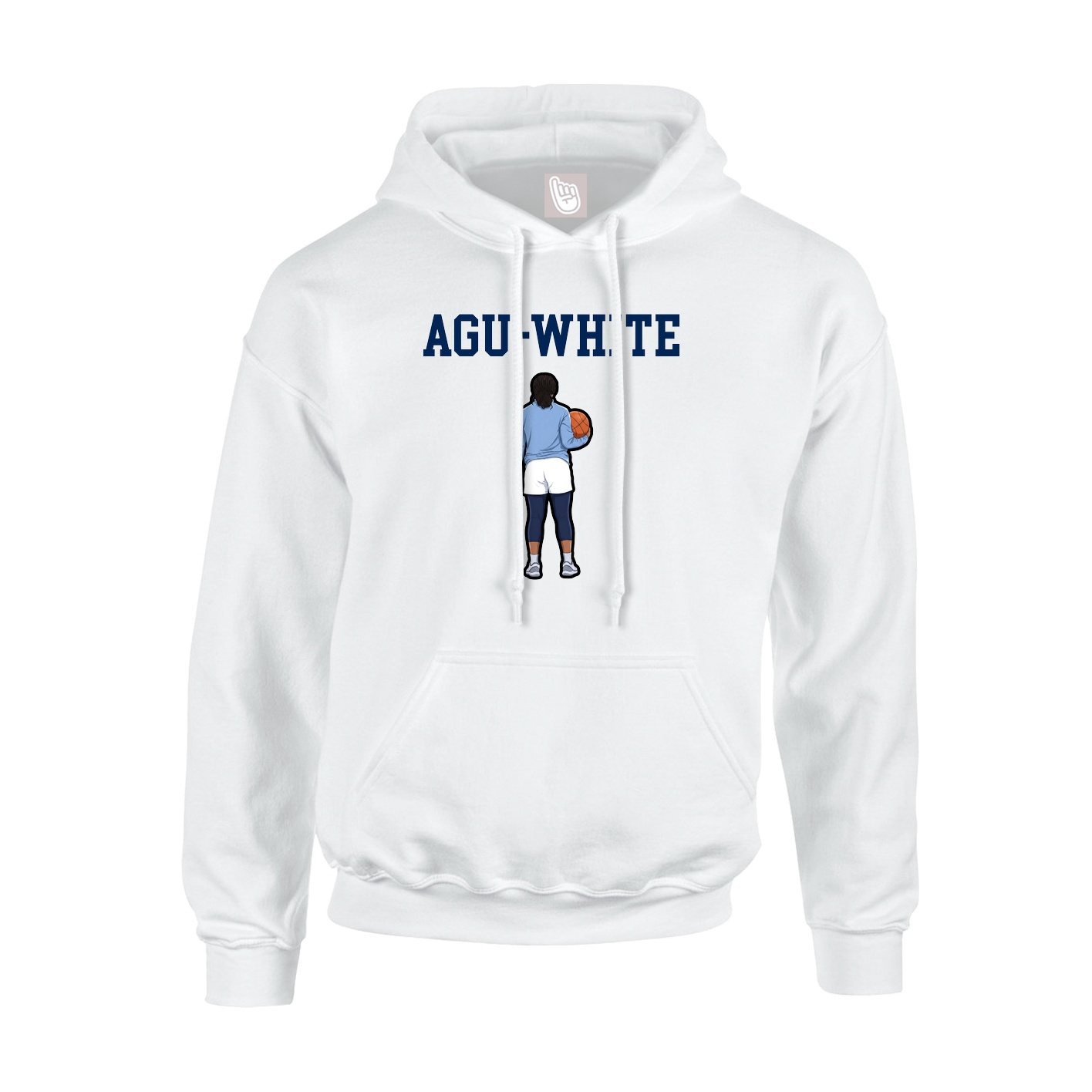 Hoodie — Shirsey in White